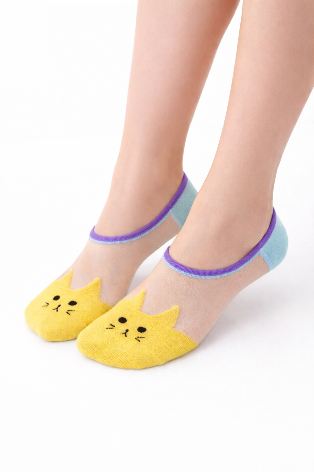 Pack 5 Calcetines Invisibles y Transparentes Mujer Diseño NW Confort Diario-4