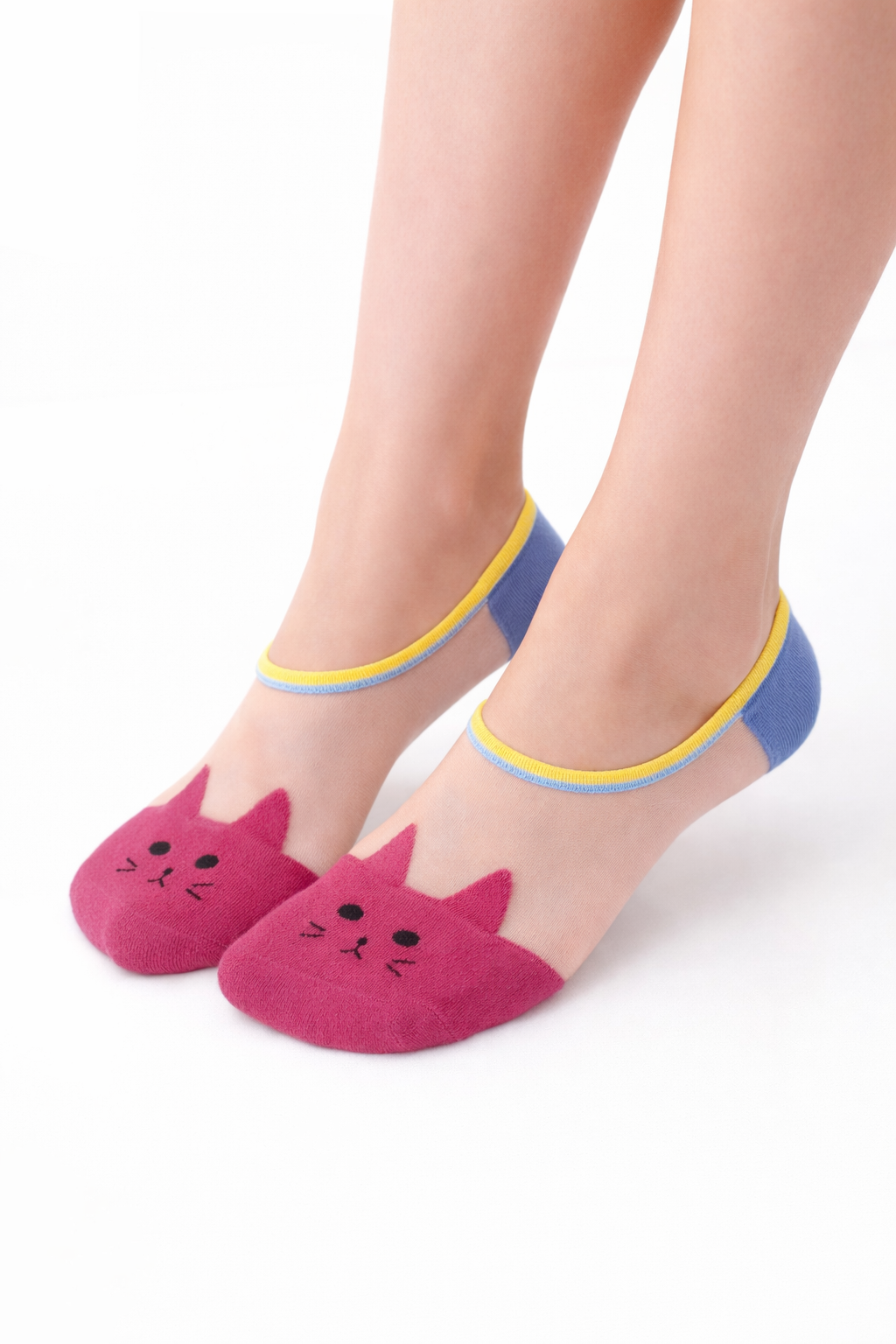 Pack 5 Calcetines Invisibles y Transparentes Mujer Diseño NW Confort Diario-5