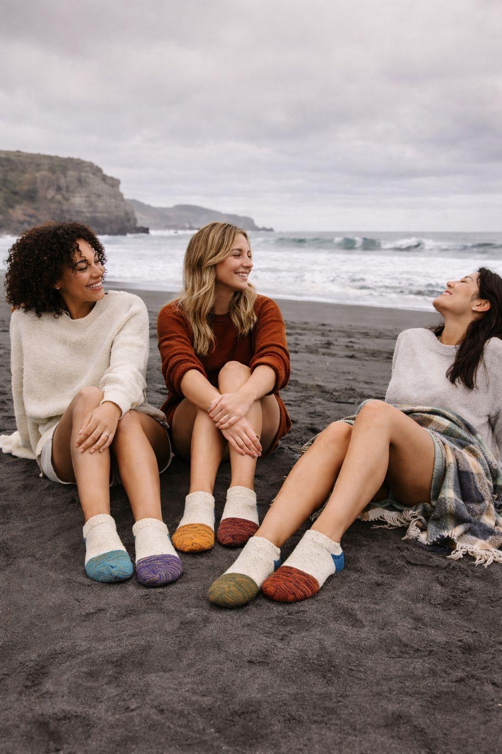 Calcetines Tobilleros Algodón Pack 5 Mujer Multicolor-7