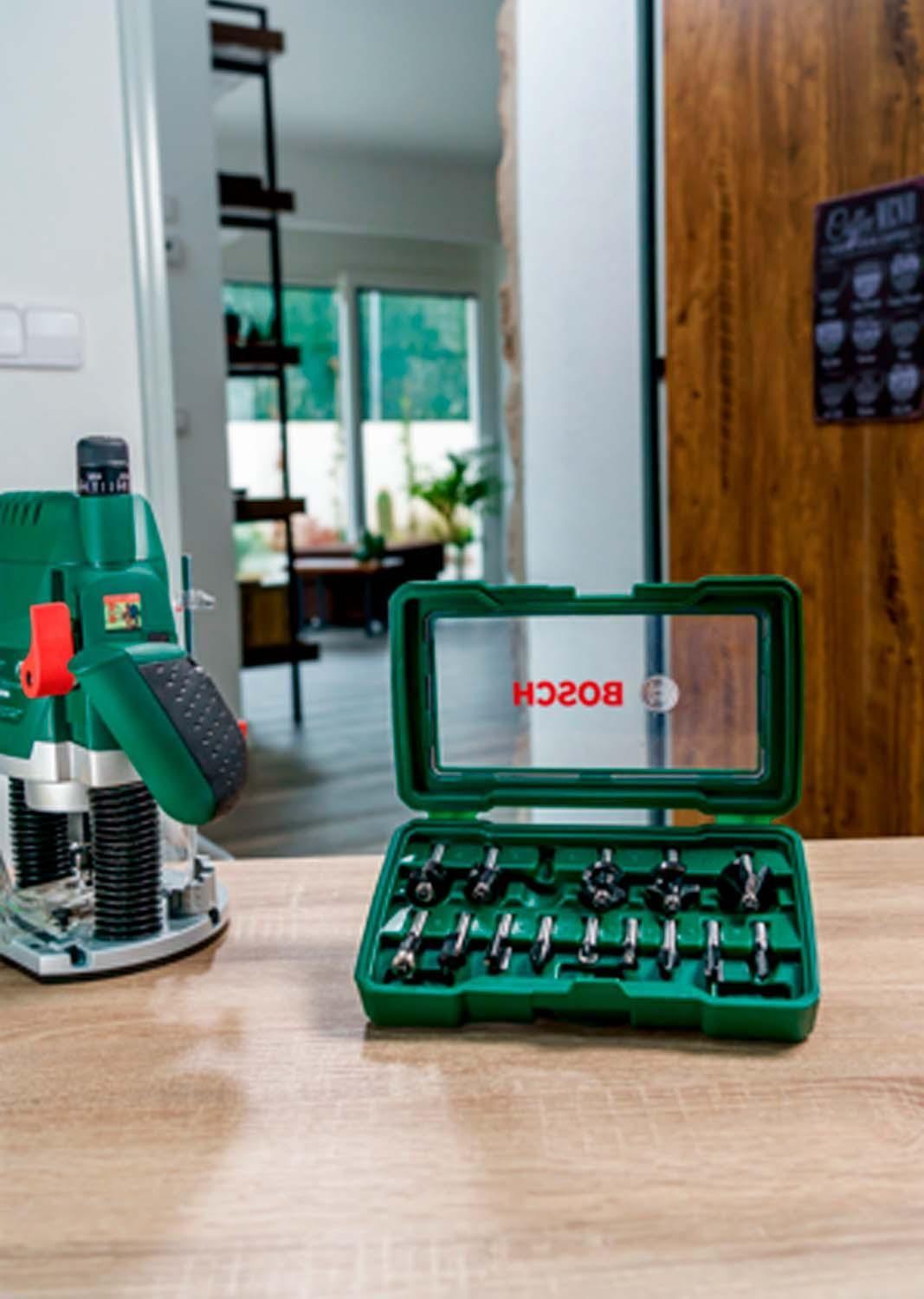 Set de Fresas Para Madera Toma de 1/4'' 15 Pzas. - Bosch-2