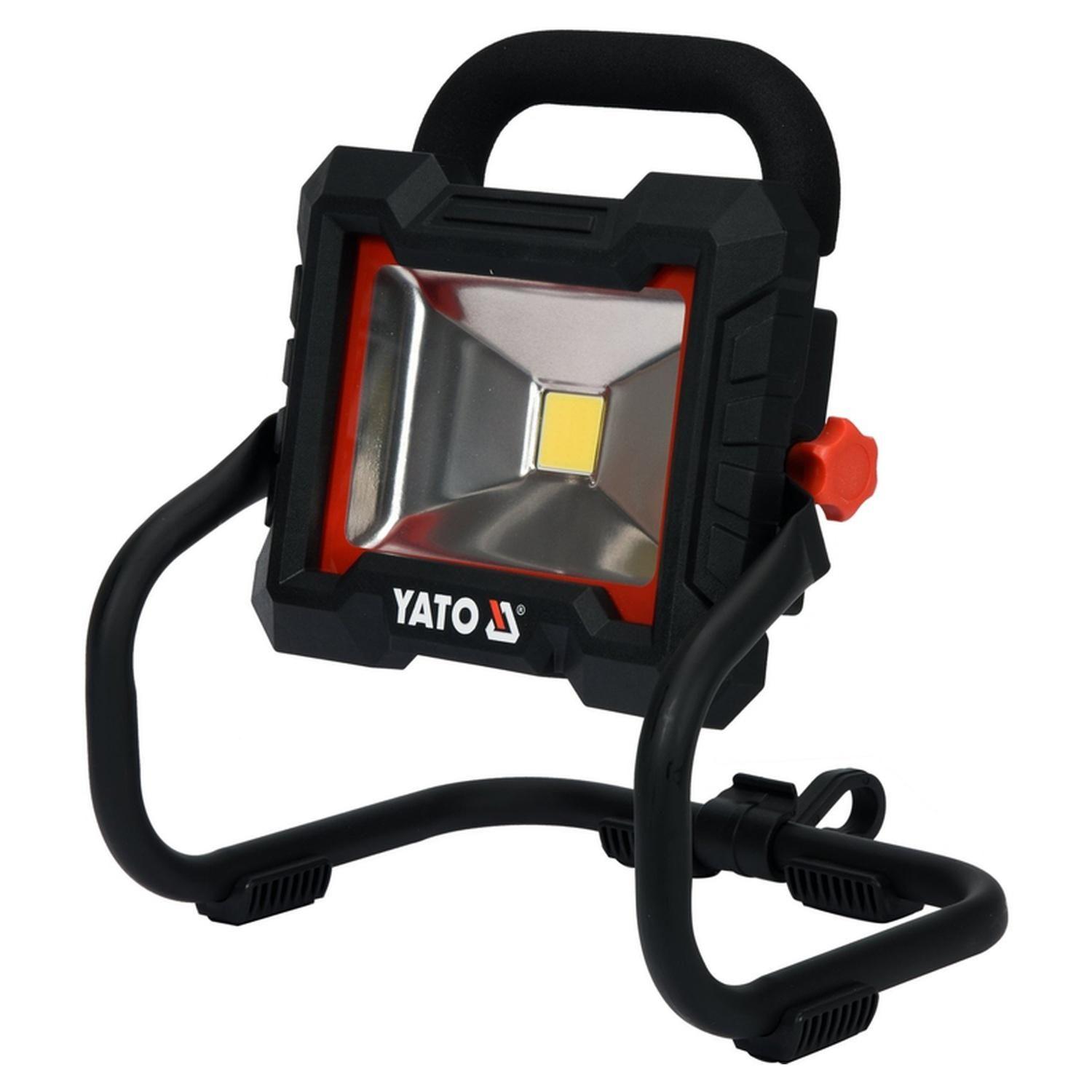 Foco LED Inalámbrico 18 V 1.600 Lm 1 Bat. 2 Ah Yato YT-82961-2