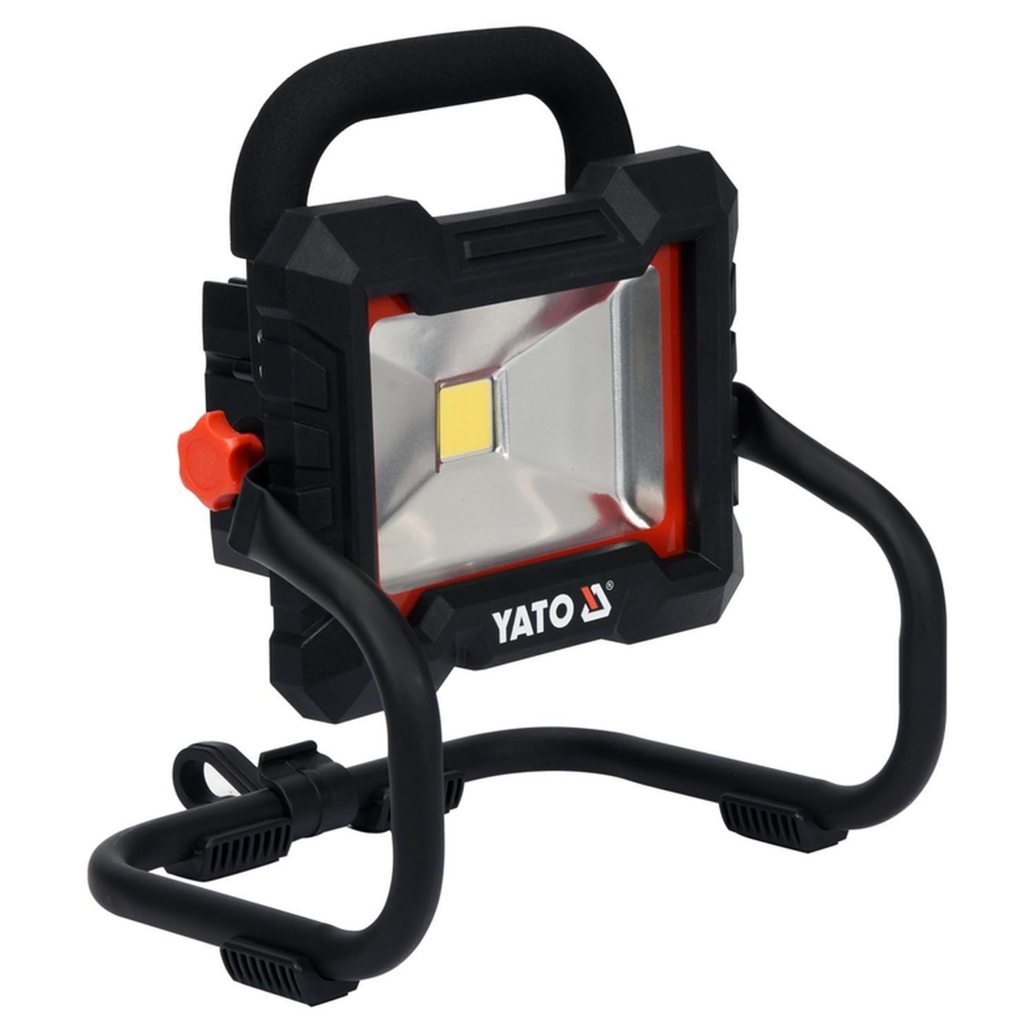Foco LED Inalámbrico 18 V 1.600 Lm 1 Bat. 2 Ah Yato YT-82961-3