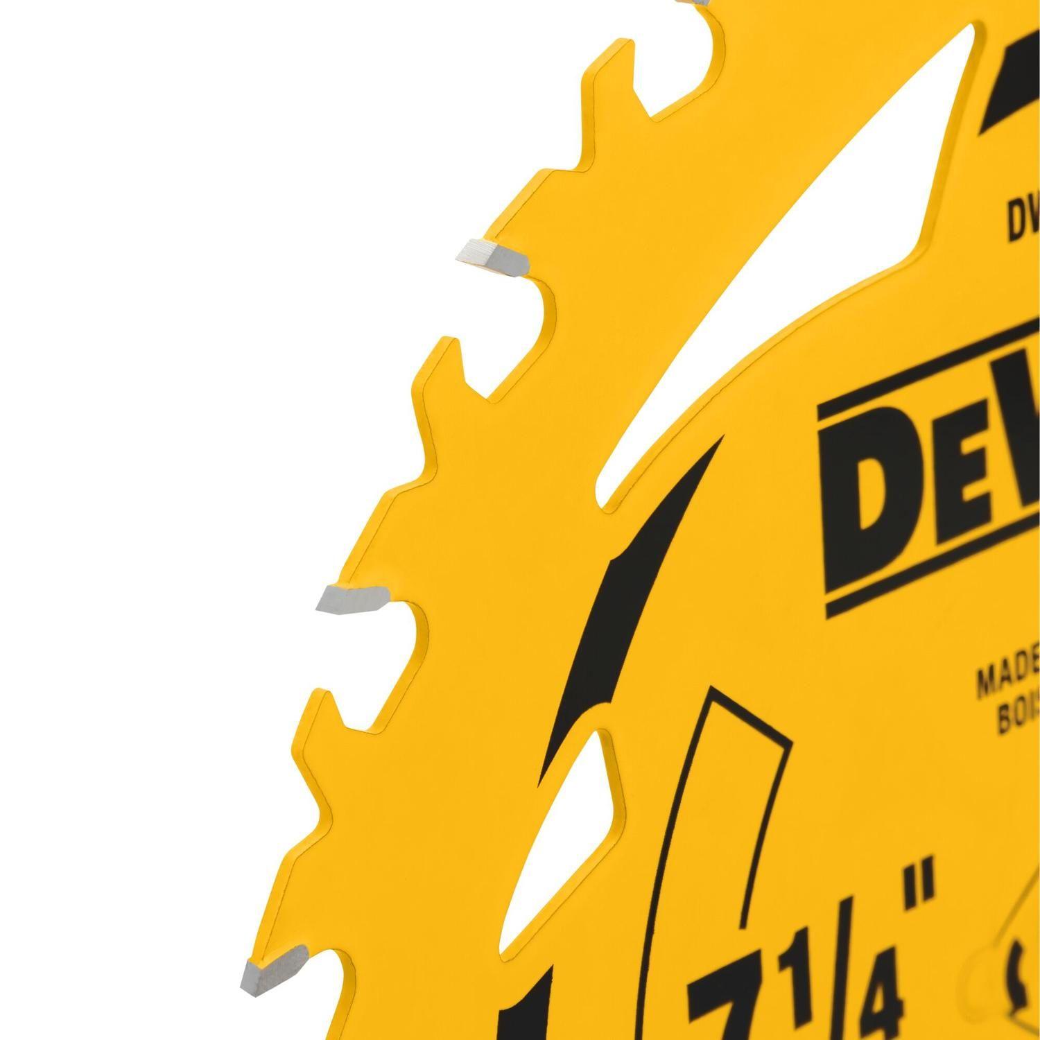Pack 3 Discos de Sierra 7-1/4''x5/8'' 24 Dientes - DeWALT-2