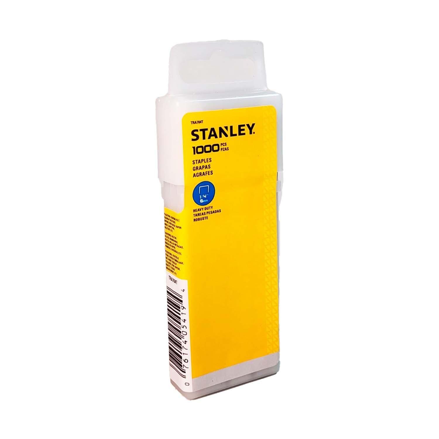 Grapas Para Trabajo Pesado 1/4'' (6mm) 1.000 Pzas - Stanley-1