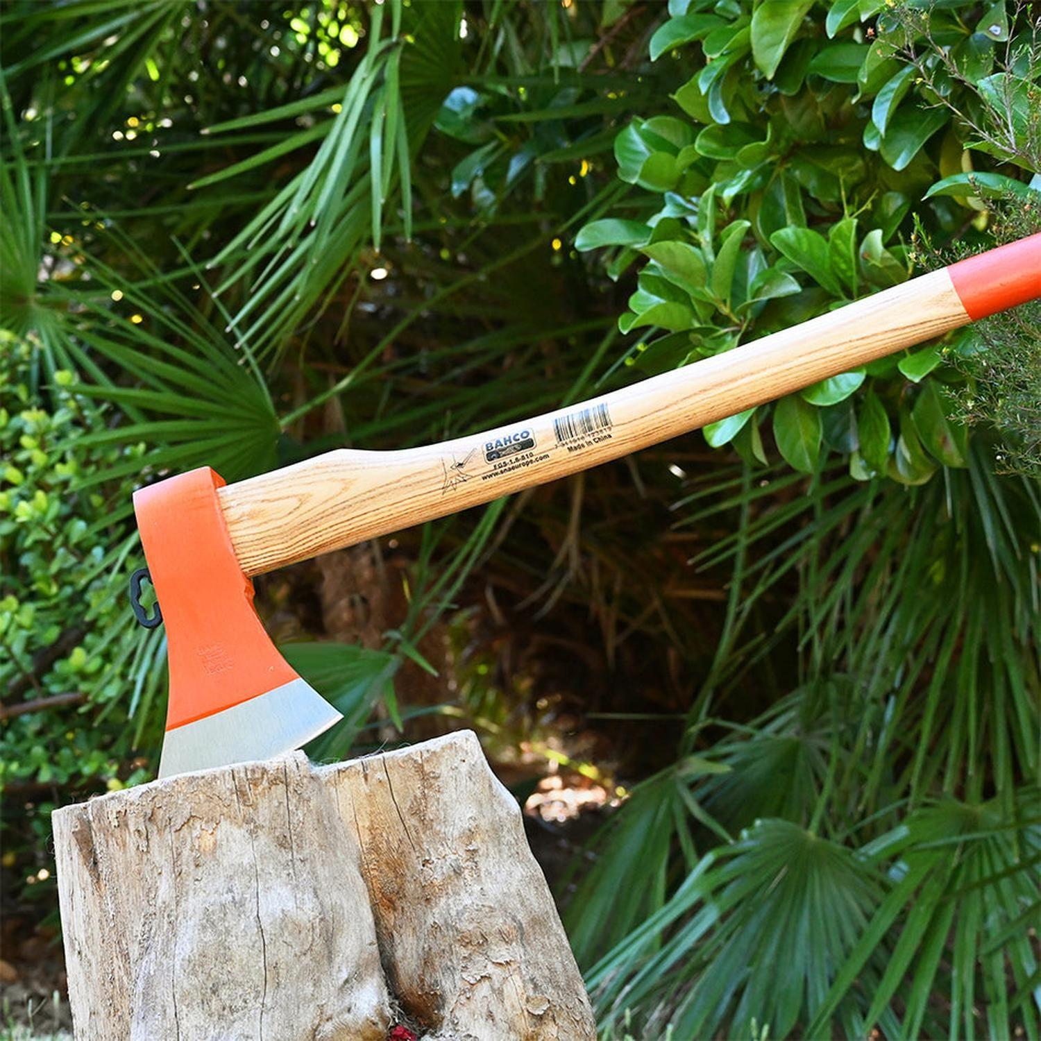 Hacha Tipo Alemán Bahco FGS-1.6-810 Mango Fresno 800mm-1