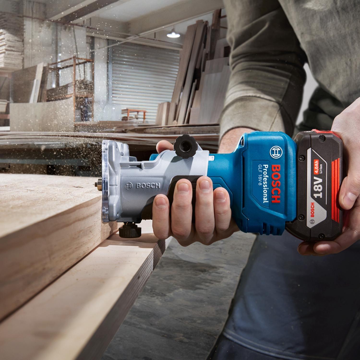 Fresa Enrasadora PRO Bosch 1/2'' x 3/8'' Vástago 1/4''-4
