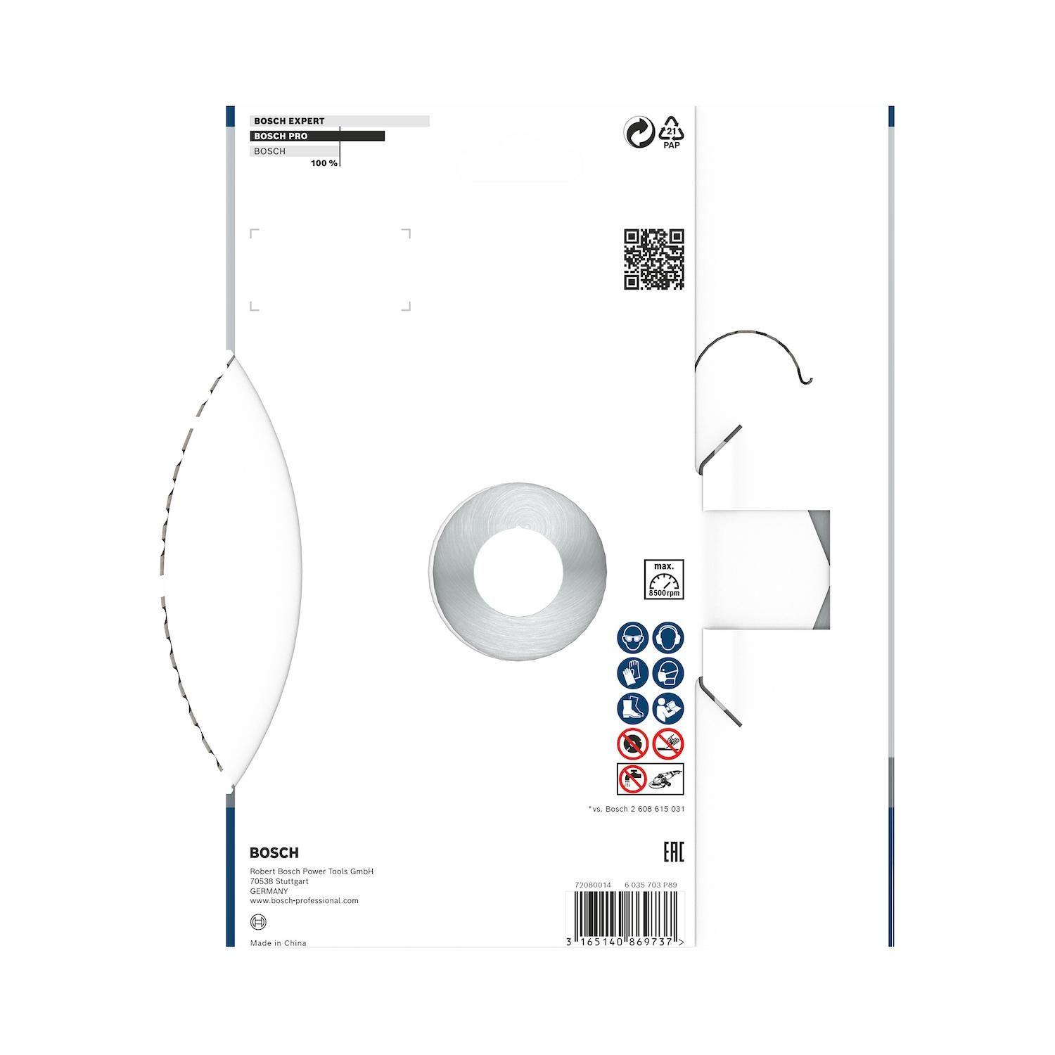 Disco Diamante Bosch PRO Multi Material 180mm Corte Amoladora-4