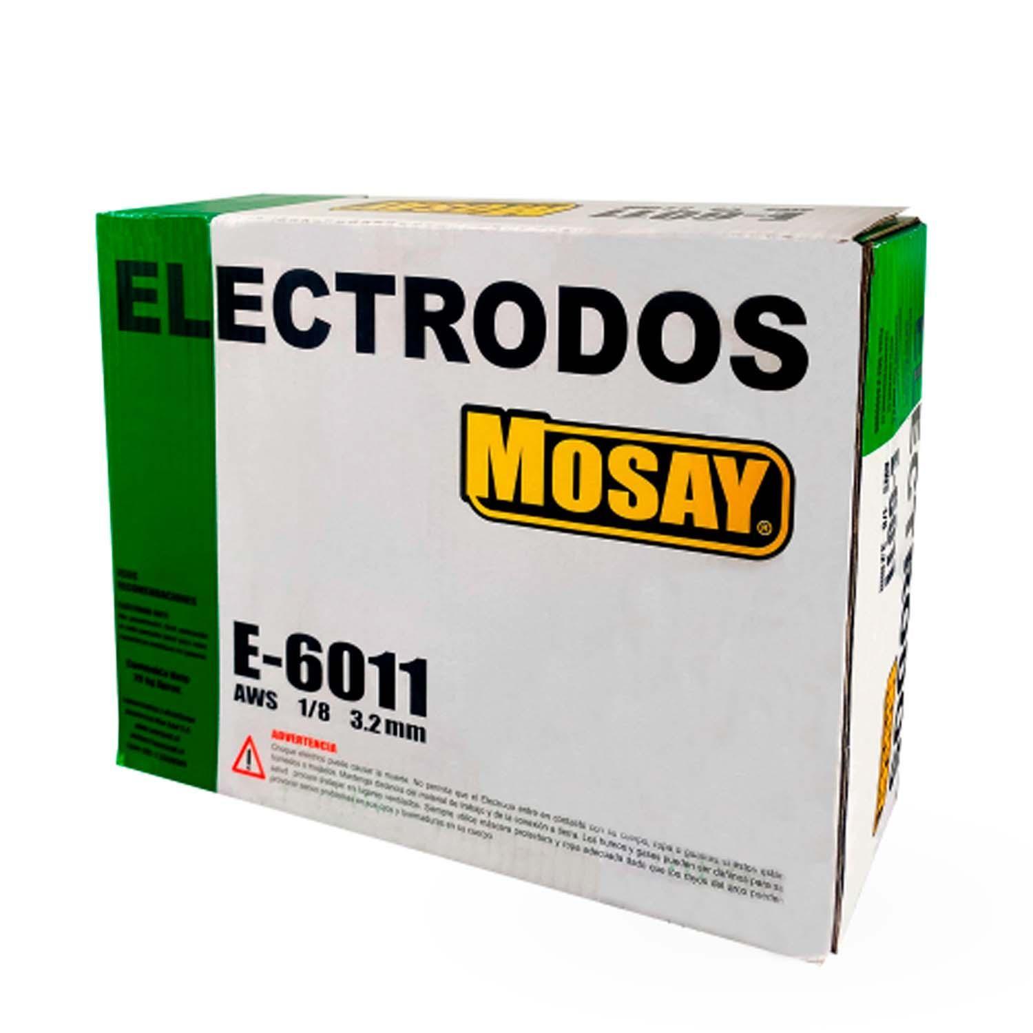 Pack Electrodo Soldadura E-6011 1/8'' (3,2mm) 20 kg - Mosay-2