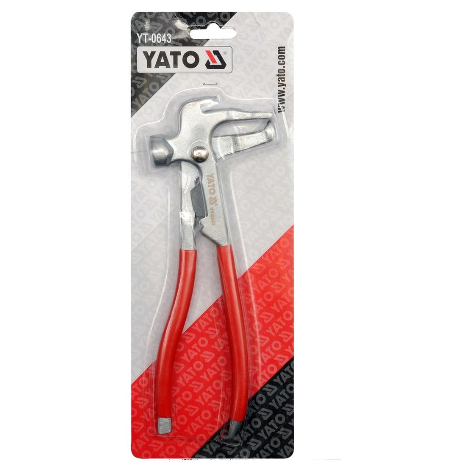 Alicate Contrapesos Balanceo YATO YT-0643 Ruedas CrV-2