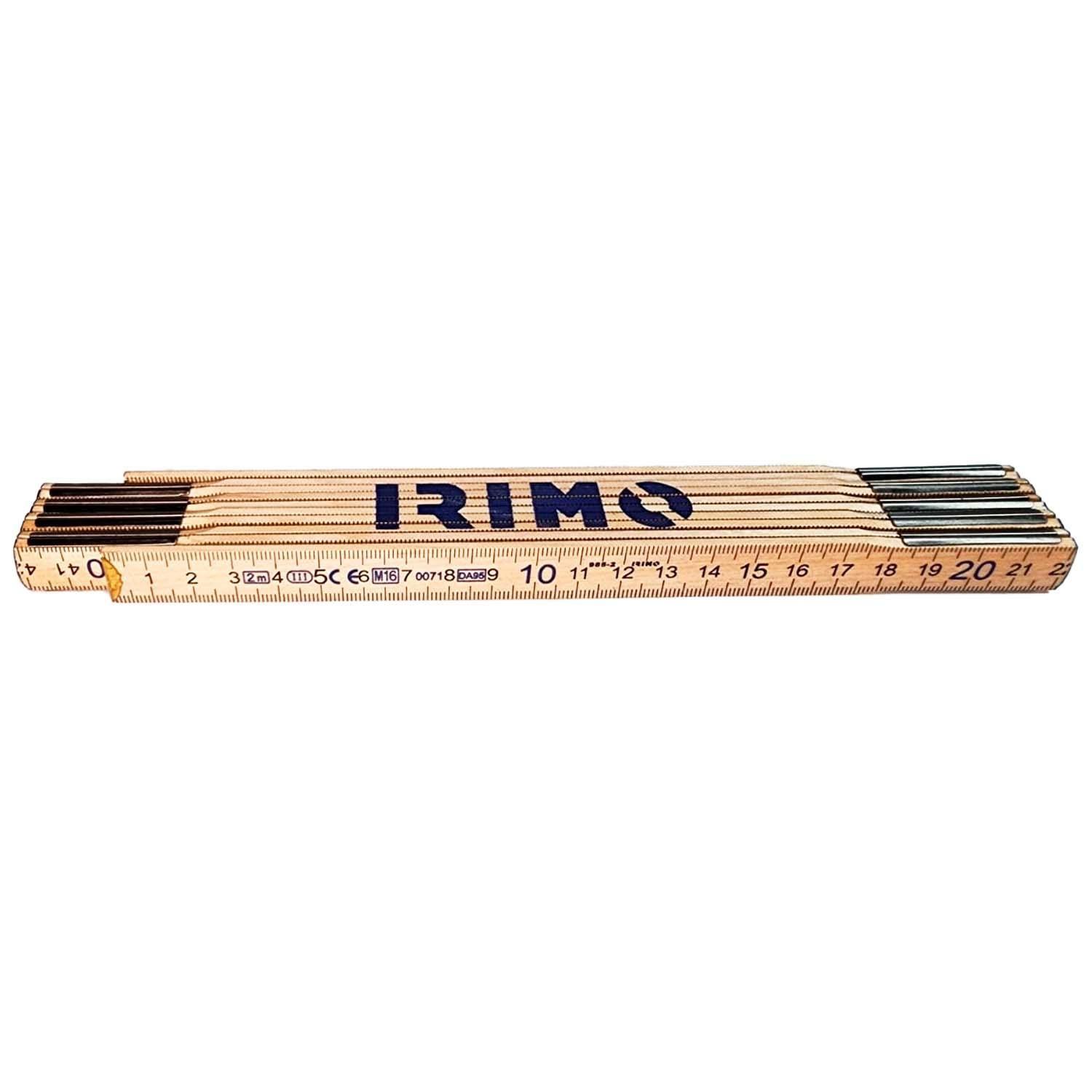 Regla Plegable de Madera Irimo 985-2-1 2m 10 Hojas-2