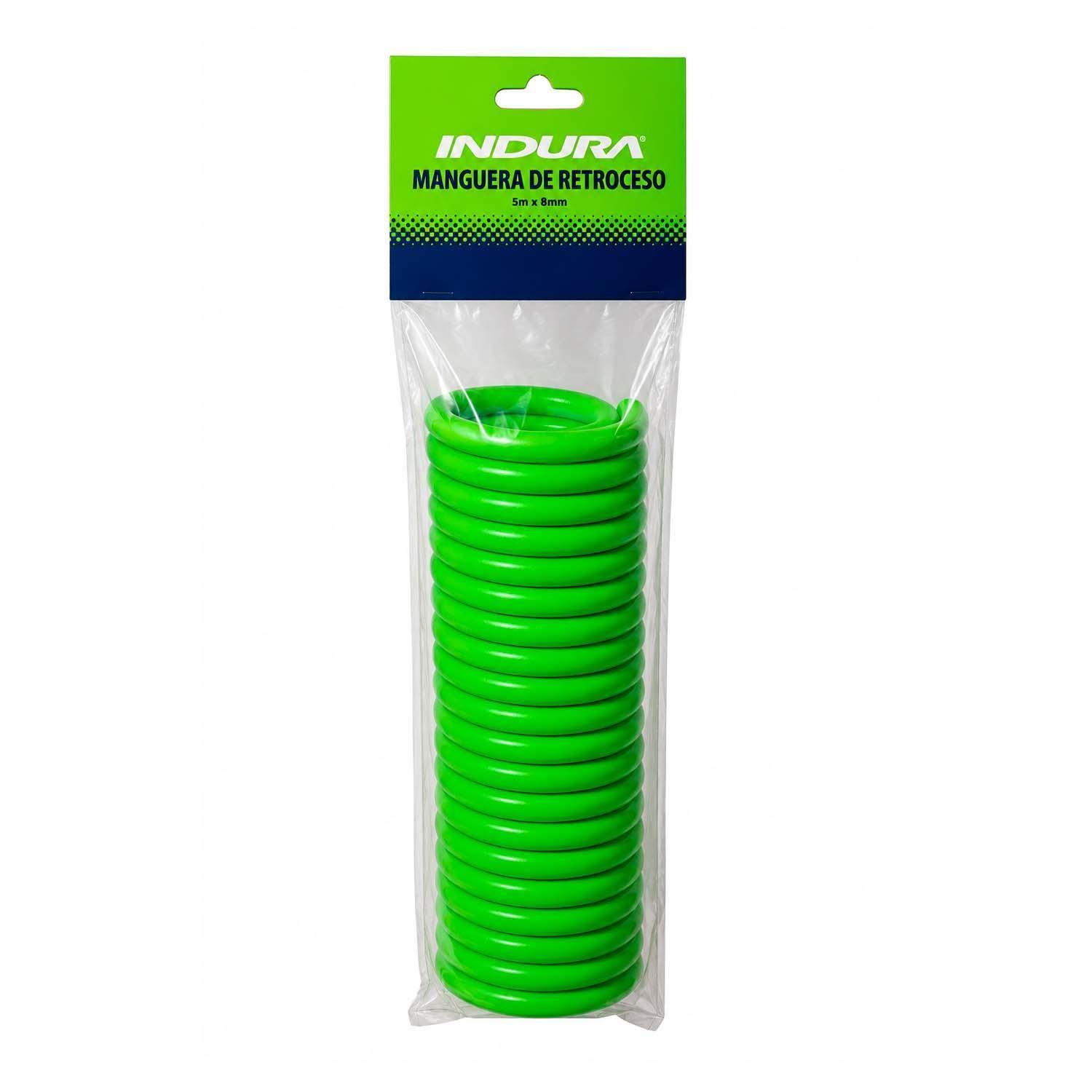 Manguera Retroceso Espiral INDURA 1023804 5m x 8mm Aire-0