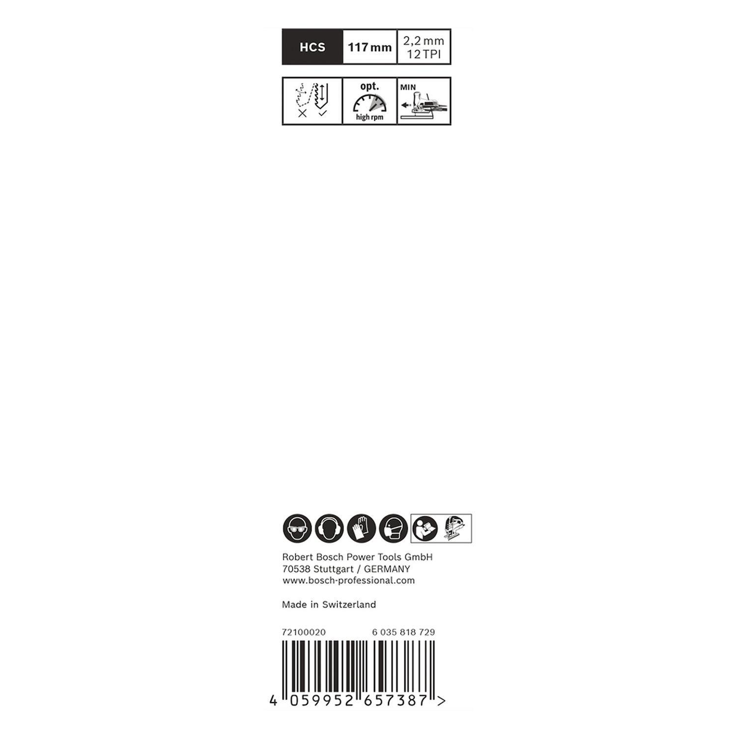 Hoja Caladora Bosch Expert T308B Madera Recta 2 Piezas Limpia-3
