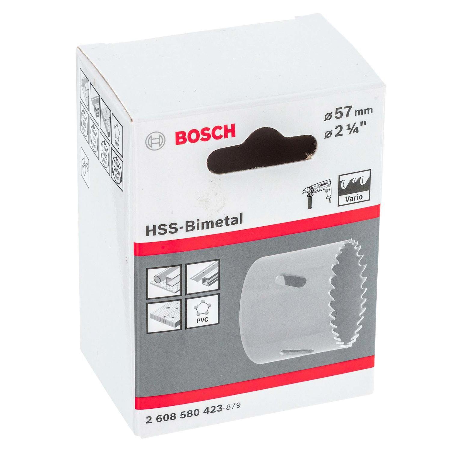 Sierra Copa HSS-Bimetálica 57mm (2-1/4'') CJ - Bosch-0