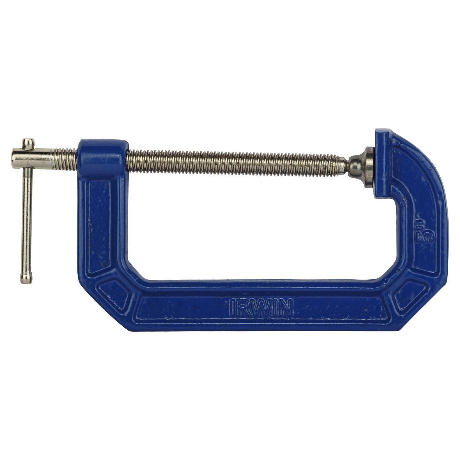 Irwin Quick-Grip Prensa C 5'' 125mm Acero Cuerpo Azul 225105-1