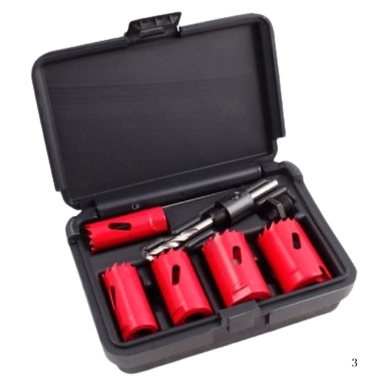 Set Sierras Copa HSS M3 YATO Metal 7pz 19-32mm Automotriz-1
