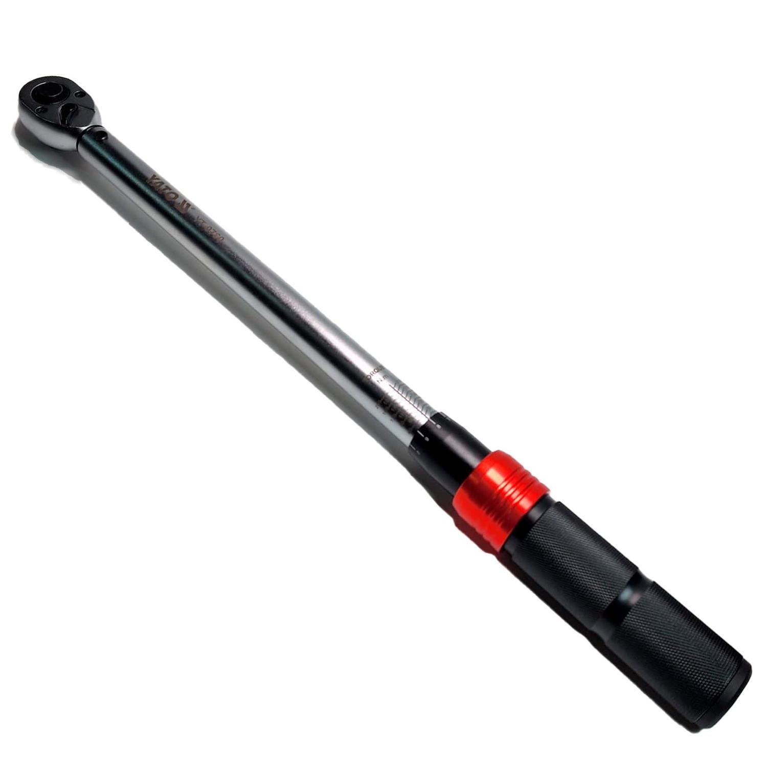 Llave Torque 1/2'' 30-210 Nm / L 482mm CrV6140 - Yato-2