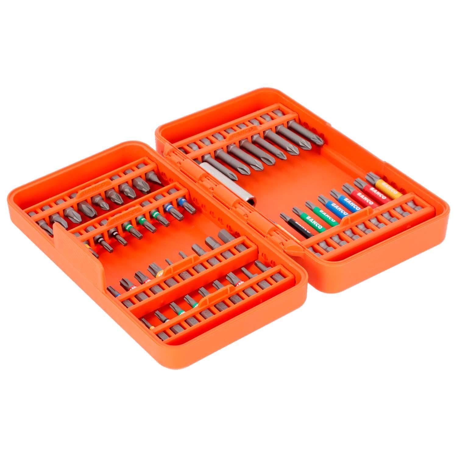 Set 54 Puntas Bits BAHCO 59S/54C-1 1/4" Torx Phillips Hex-2