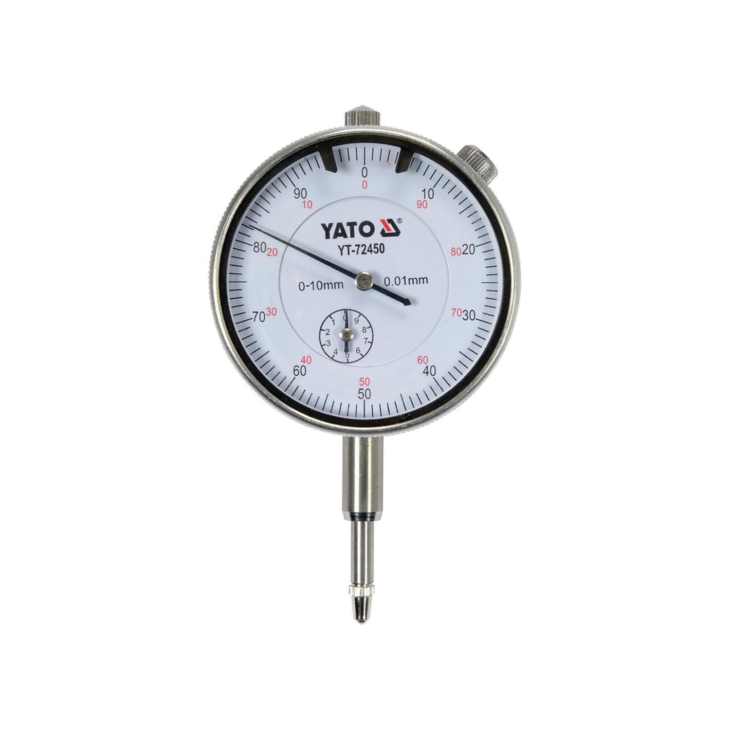 Reloj Comparador Yato YT-72450 0-10mm 0,01mm-0