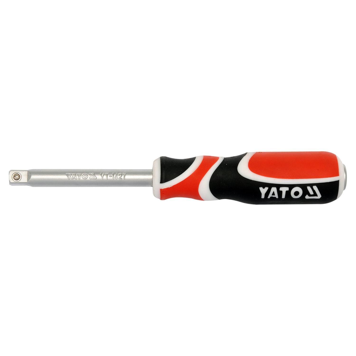 Mango Destornillador para Dados 1/4" YATO YT-1427 150mm CrV-0