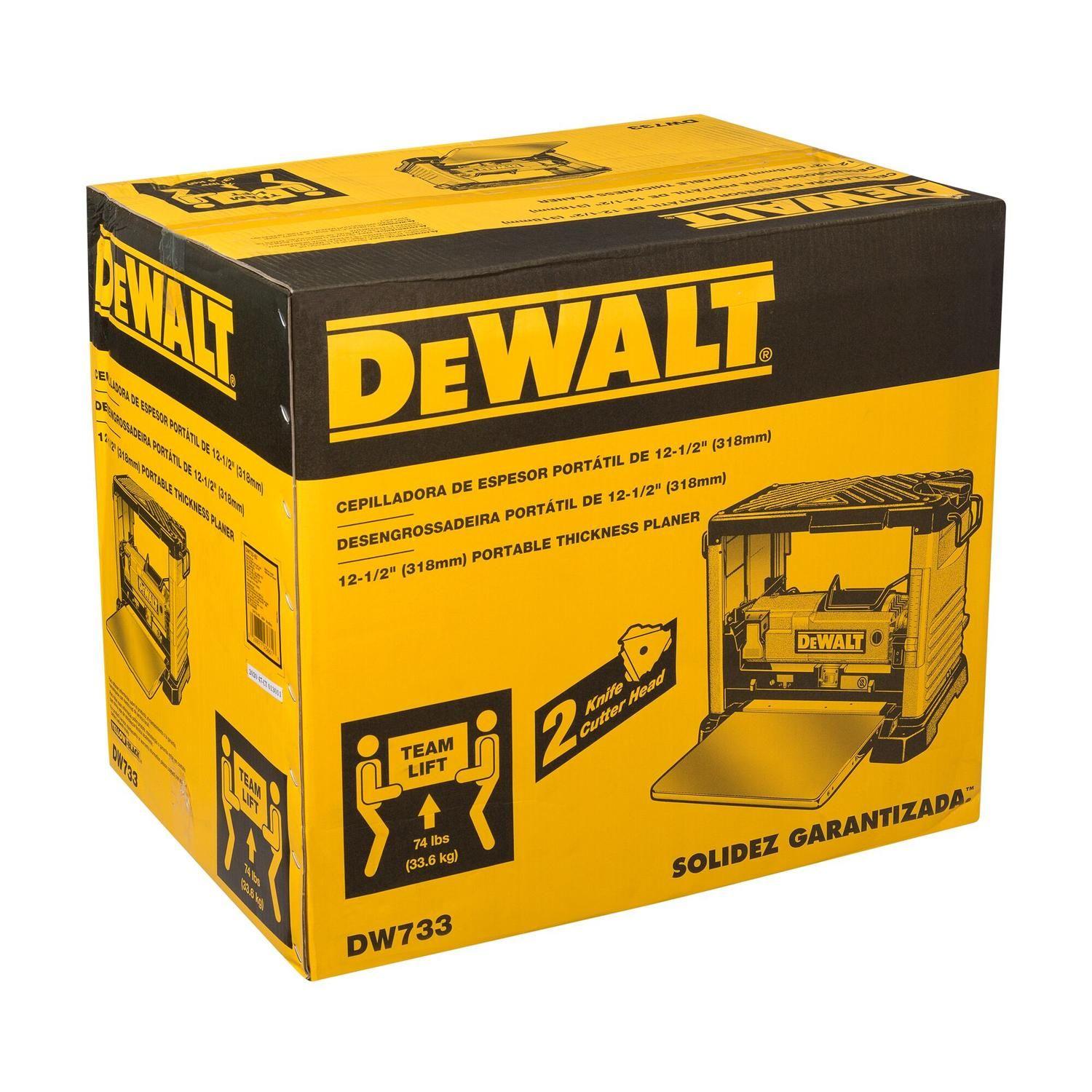 Cepillo De Banco 12-1/2''x2mm 1.800 W DW733-B2C - DeWALT-5