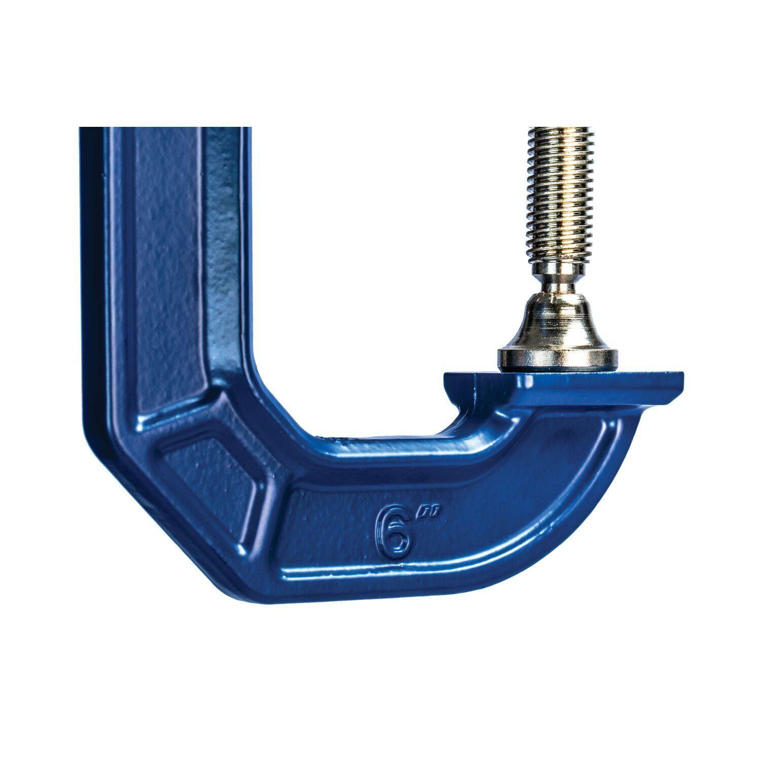 Irwin Quick-Grip Prensa C 6'' 150mm Acero Cuerpo Azul 225106-3