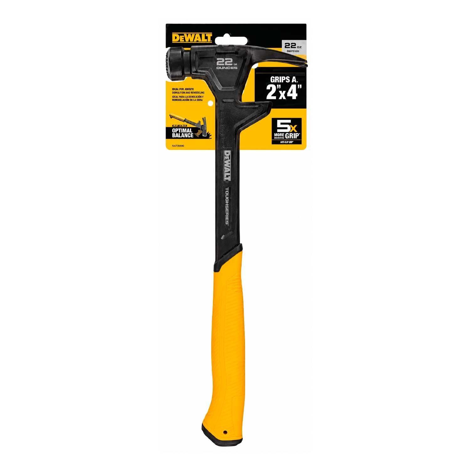 Martillo de Demolición TOUGHSERIES 22 Oz - DeWALT-0
