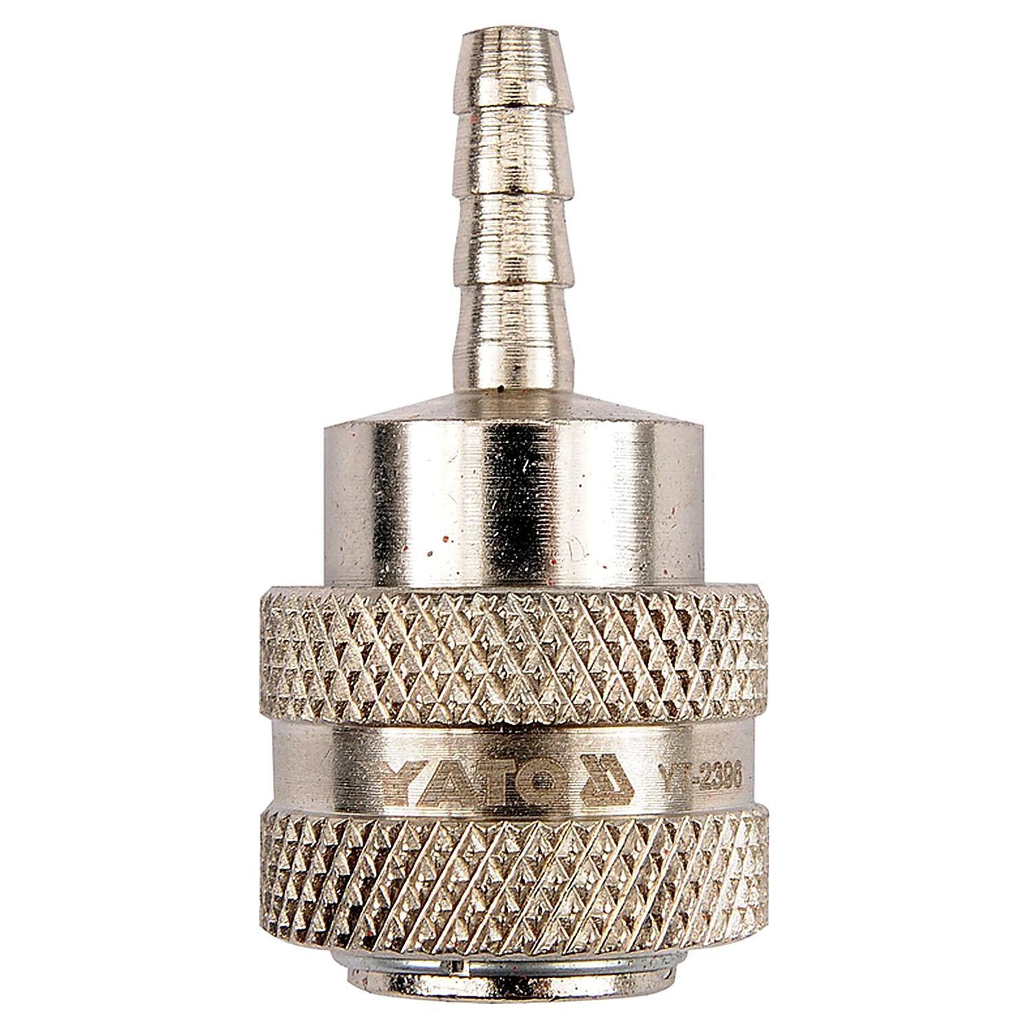 Acople Rápido YATO Neumático 1/4'' Hembra p/Manguera 6mm-0
