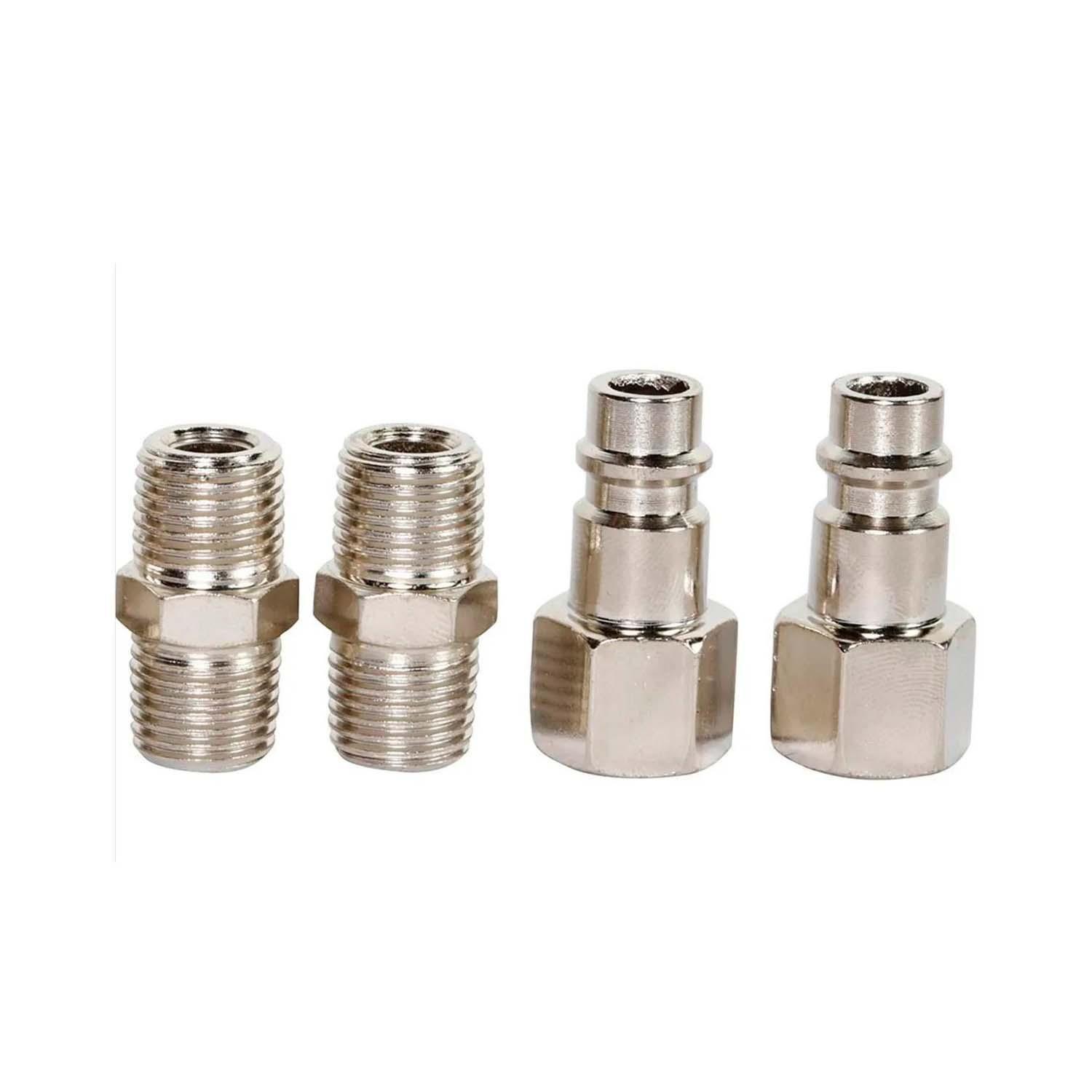 Set Conectores Rápidos INDURA 1024092 7 Pzs Compresor 1/4-2