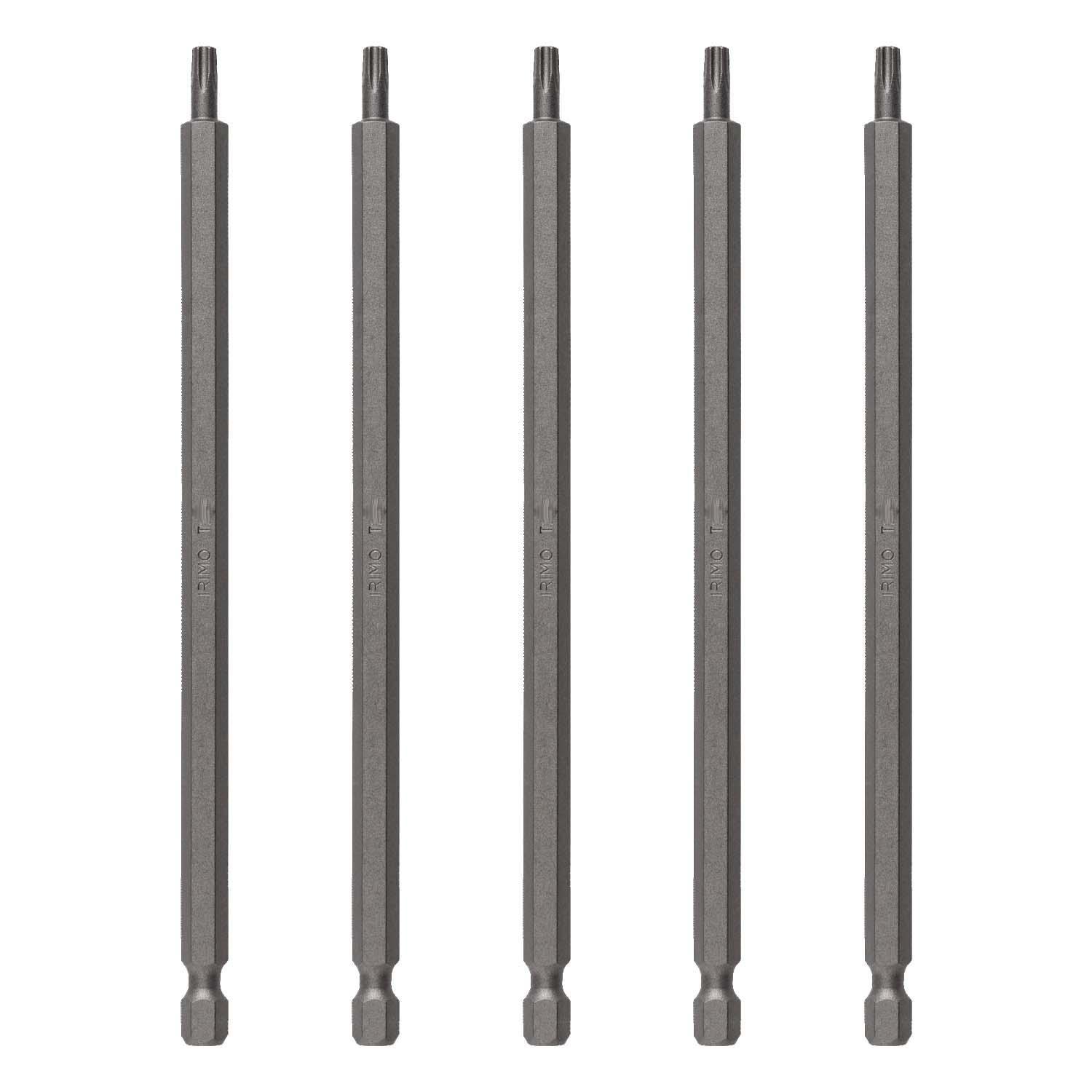 Puntas De Atornillar TORX T15x150mm 5 Pzas - Irimo-0