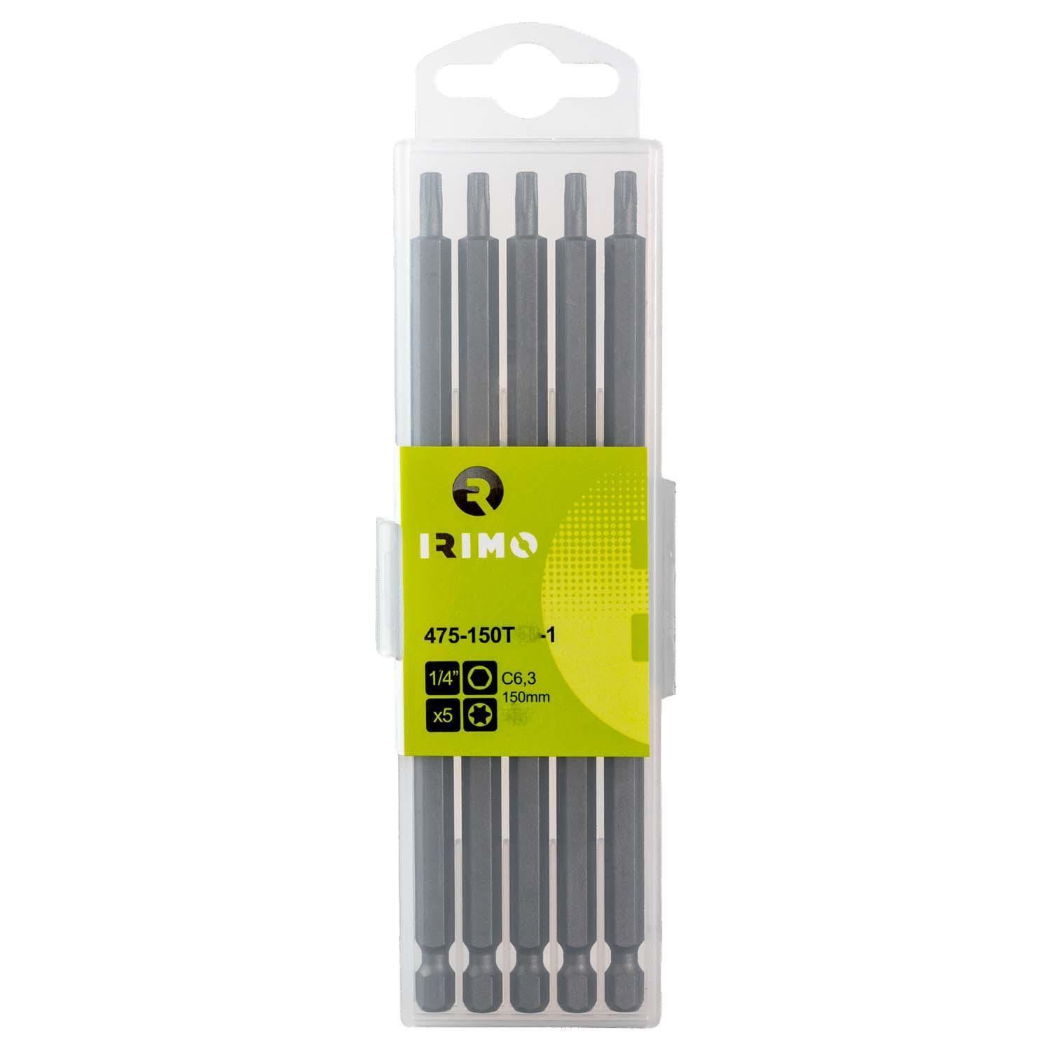 Puntas De Atornillar TORX T15x150mm 5 Pzas - Irimo-2