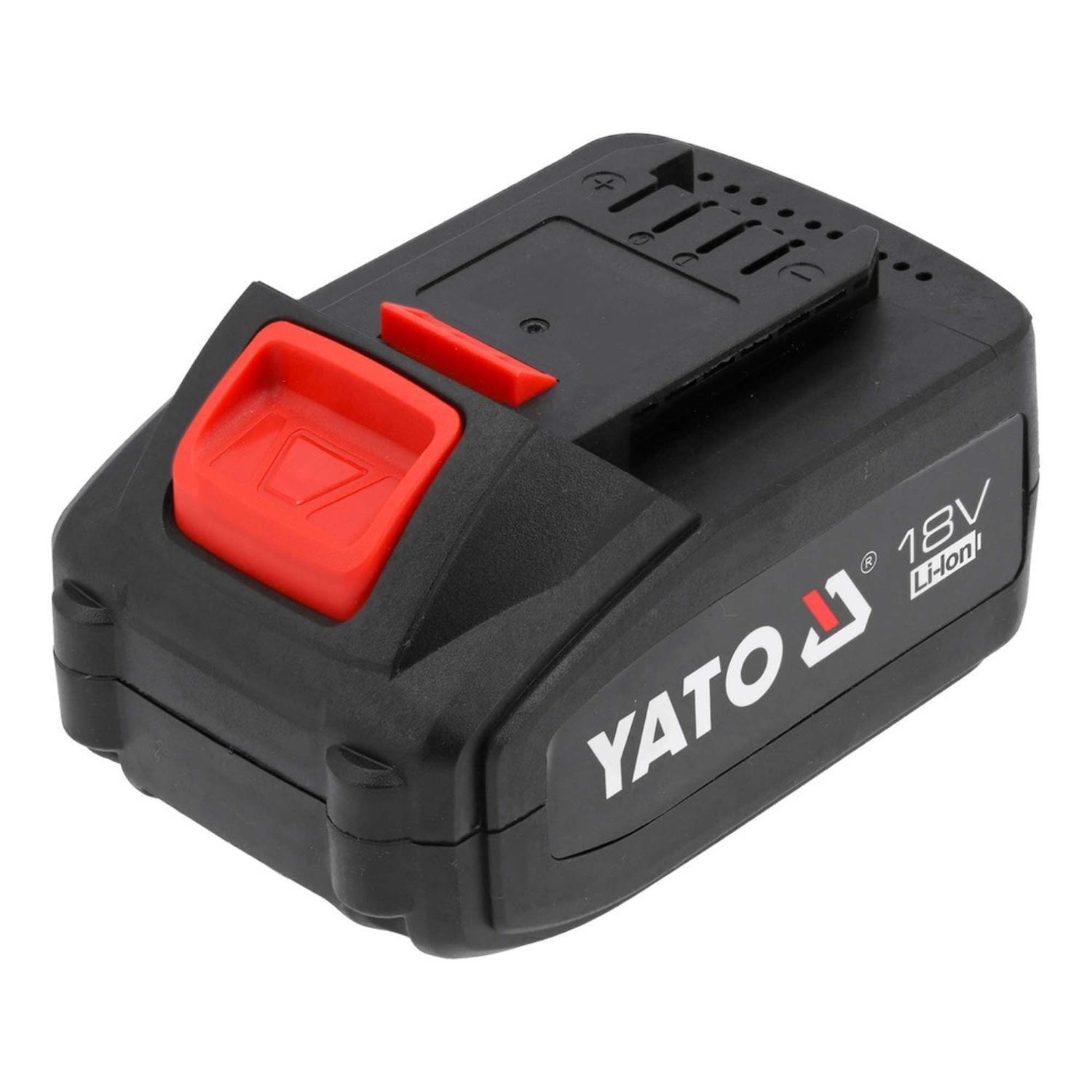 Rectificador Recto 6mm Inalámbrico Yato 18 V 1 Bat. 4 Ah-3