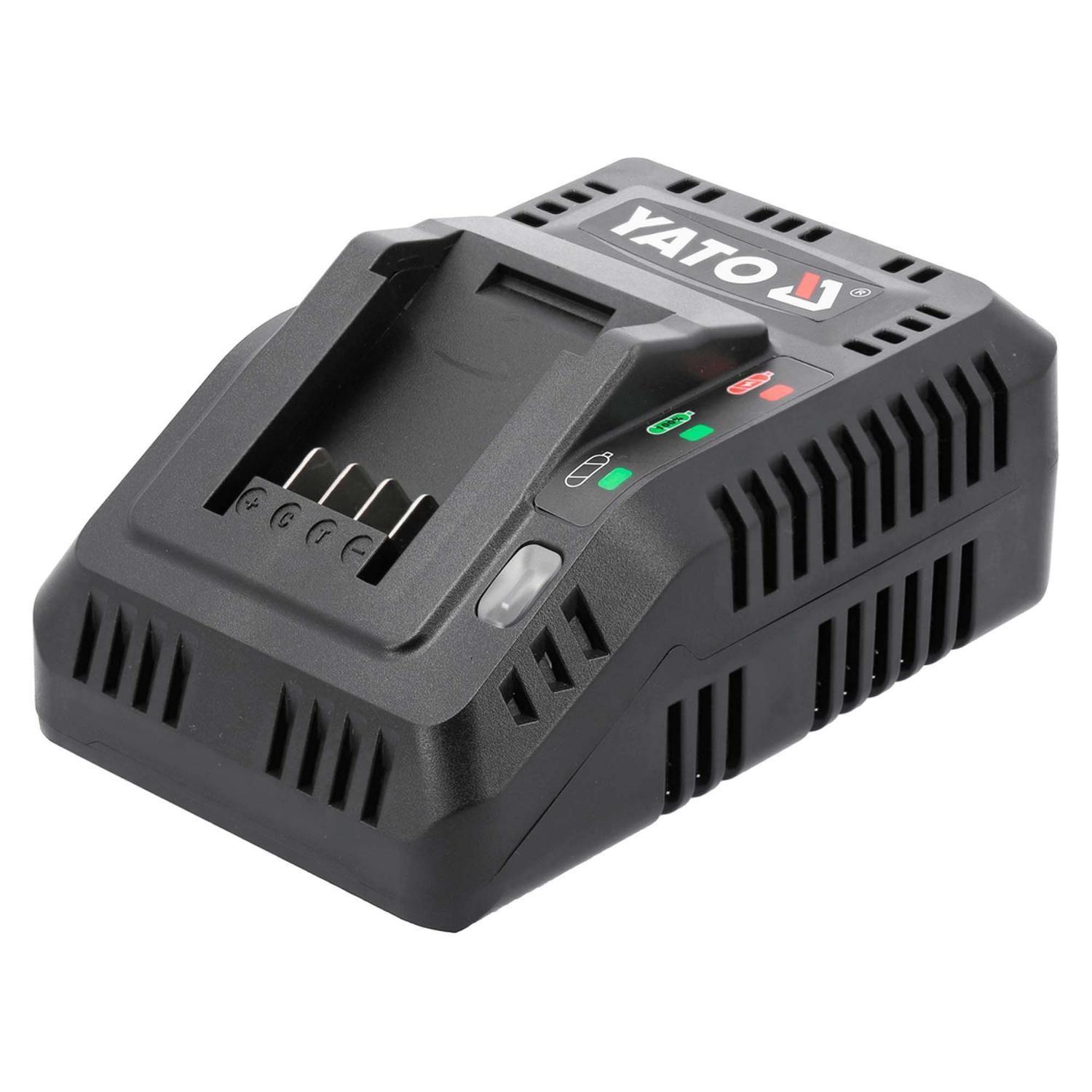 Rectificador Recto 6mm Inalámbrico Yato 18 V 1 Bat. 4 Ah-4