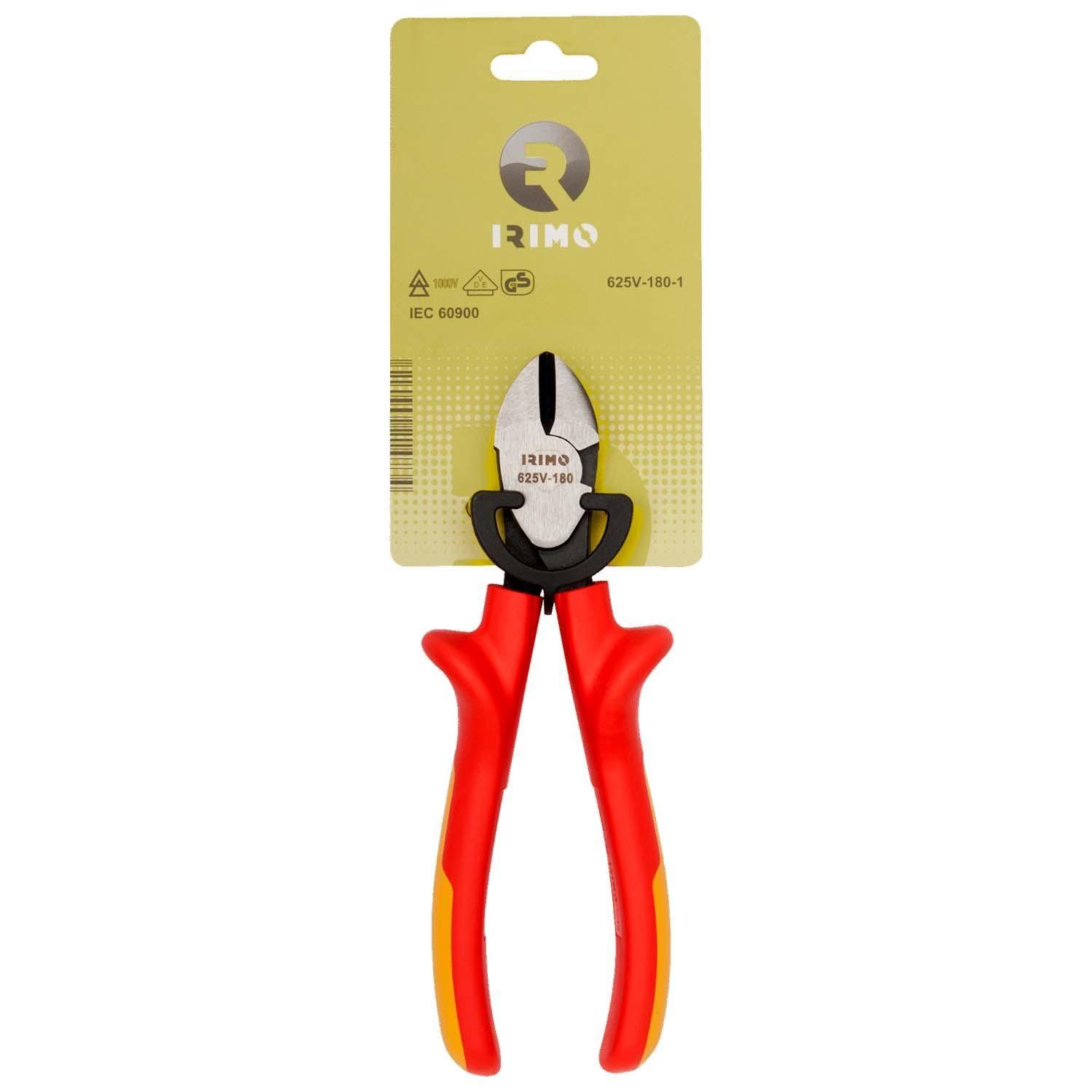 Alicate Corte Diagonal IRIMO 625V-180-1 Aislado 1000V HeavyDuty-4