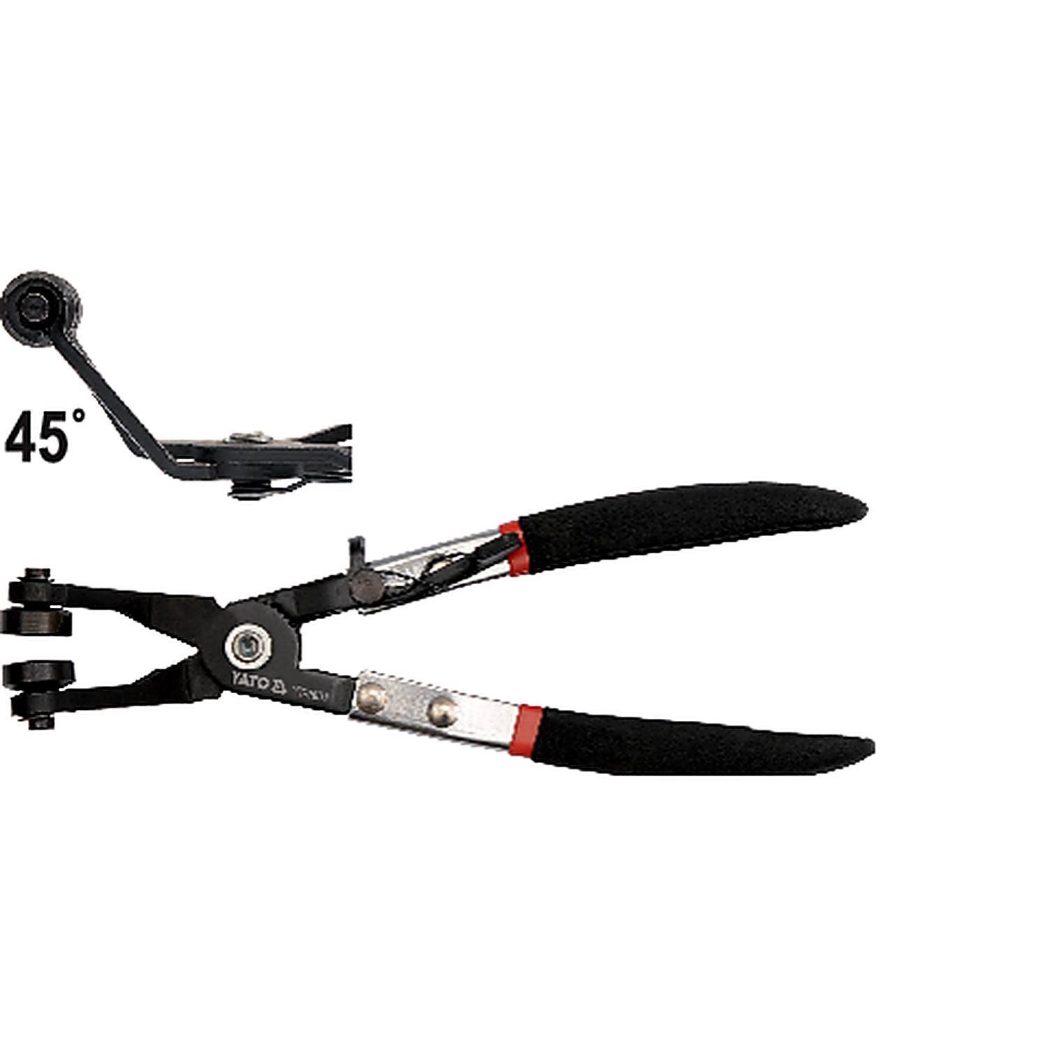 Alicate 45° para Abrazaderas de Manguera Yato YT-0651 215mm-2