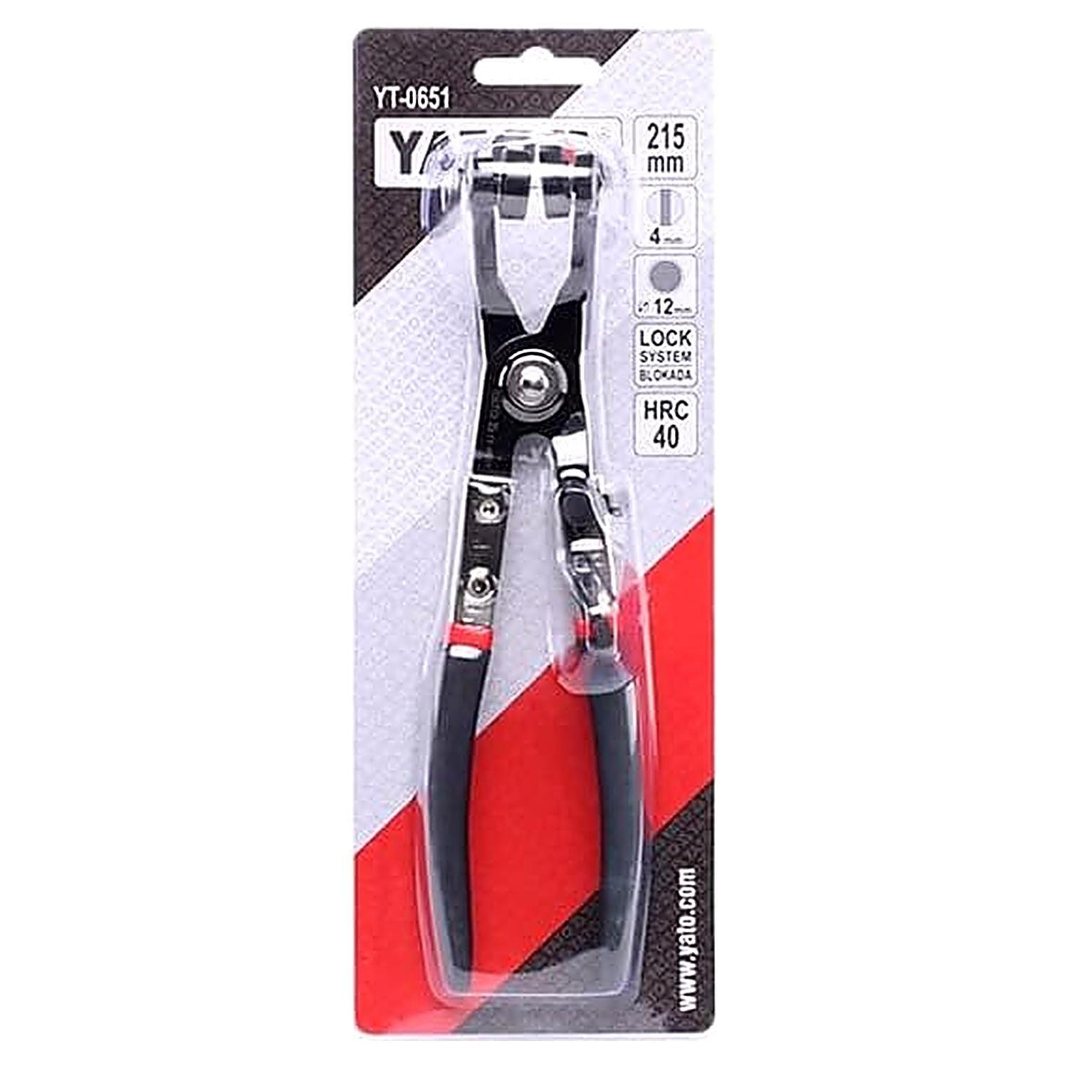 Alicate 45° para Abrazaderas de Manguera Yato YT-0651 215mm-5