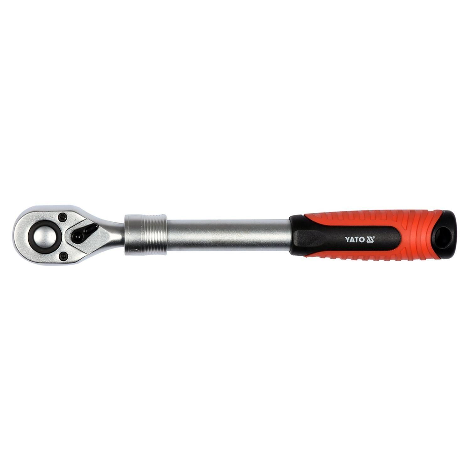Chicharra Extensible Cuadrante 1/4'' 150 - 200mm- Yato-0