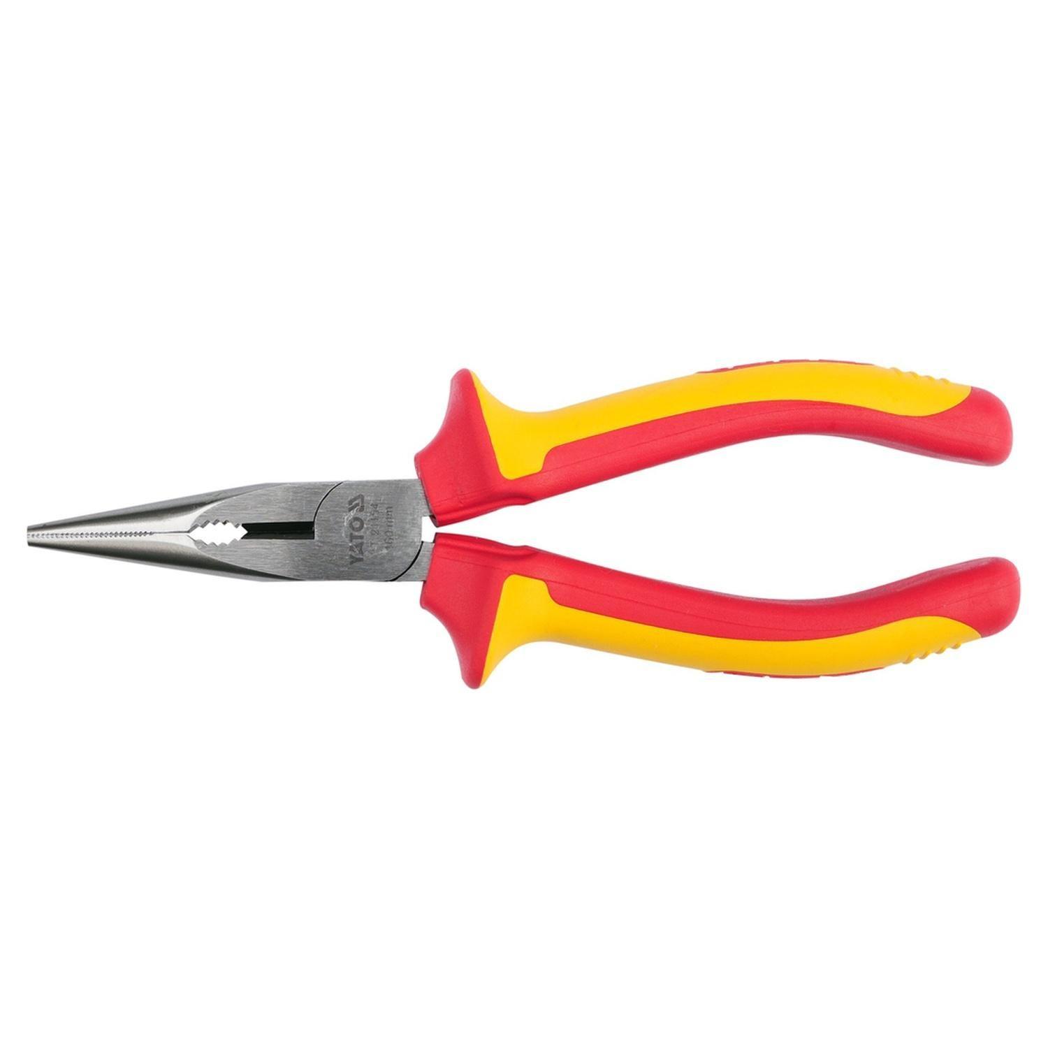 Alicate Punta Larga Yato YT-21154 Aislado 1000V VDE 160mm-0