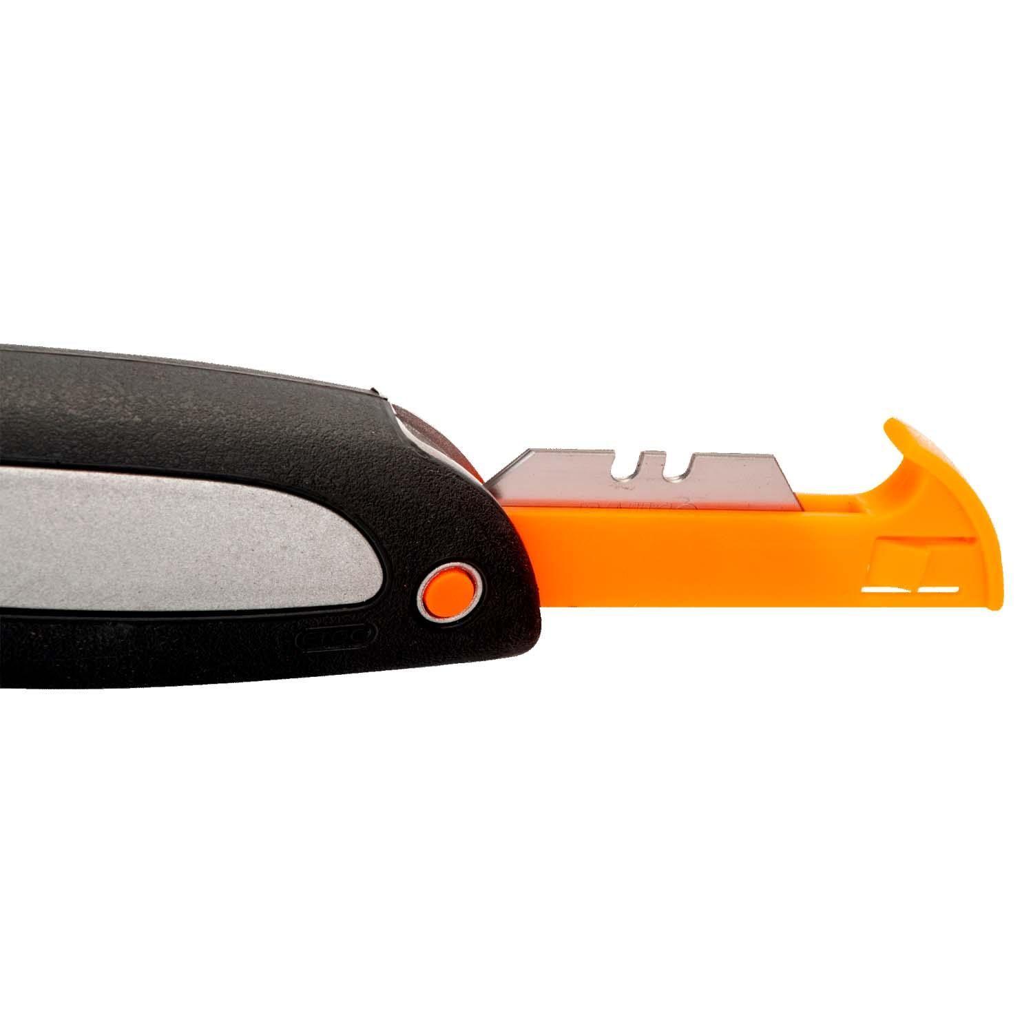 Cuchillo Cartonero Hoja Fija BAHCO KEFU-01 ERGO 6 Hojas-3