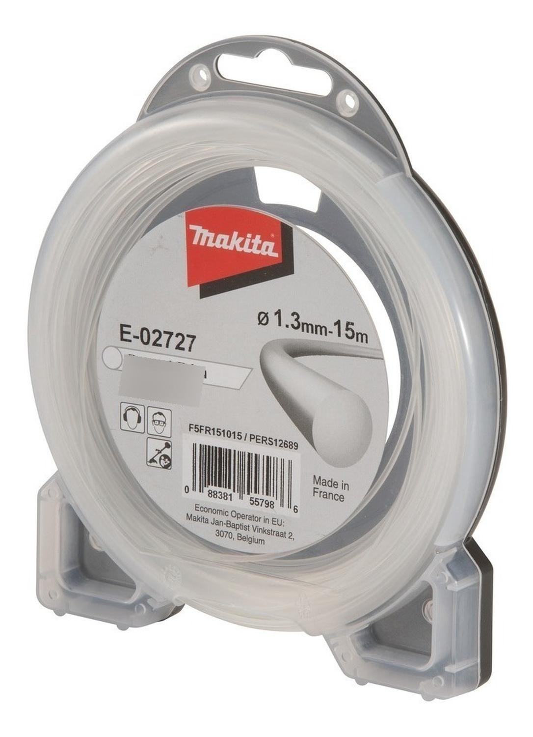 Hilo Nylon Redondo 1.3mm X 15m Orilladora Makita E-02727-2