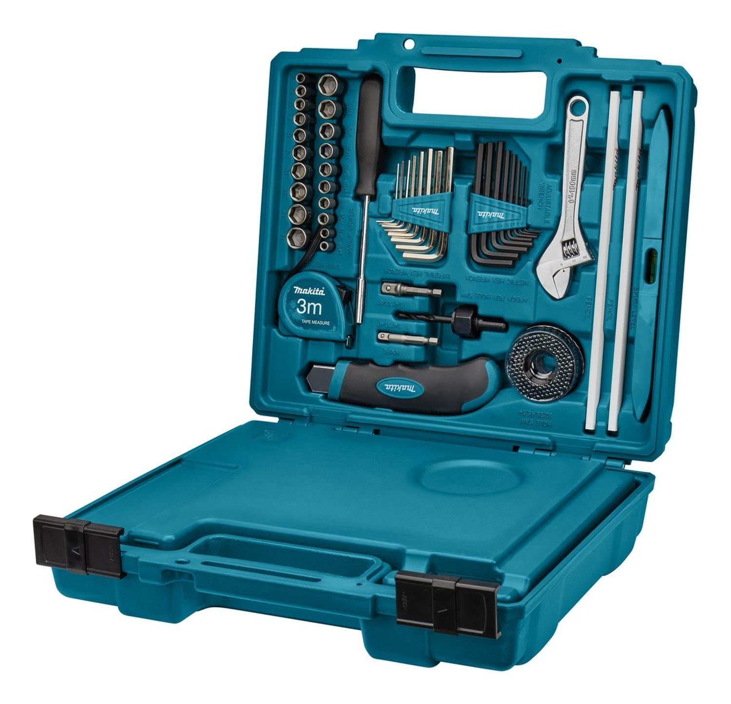 Set Accesorios Y Herramientas Manuales 256 Pzs Makita-2