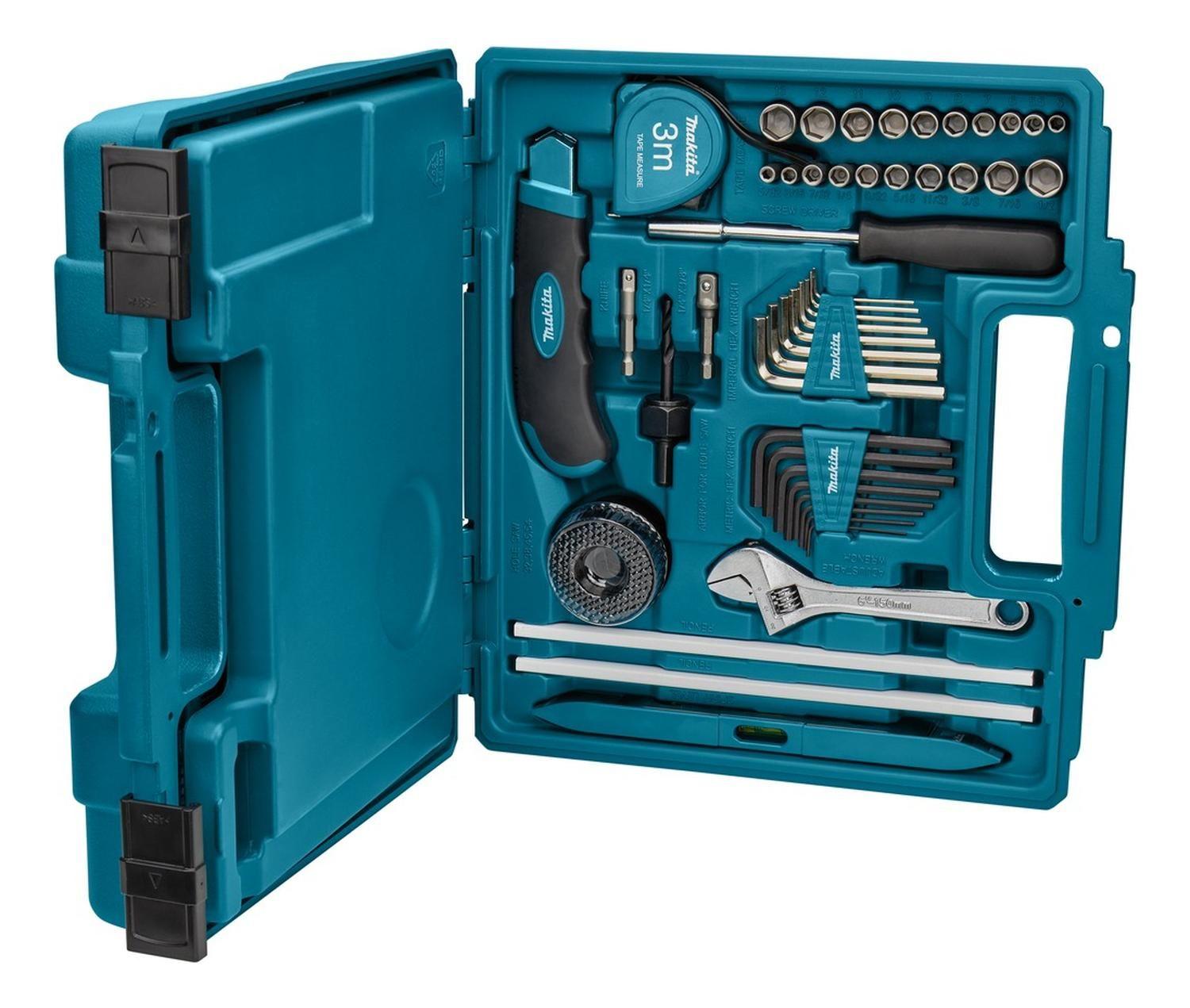 Set Accesorios Y Herramientas Manuales 256 Pzs Makita-5