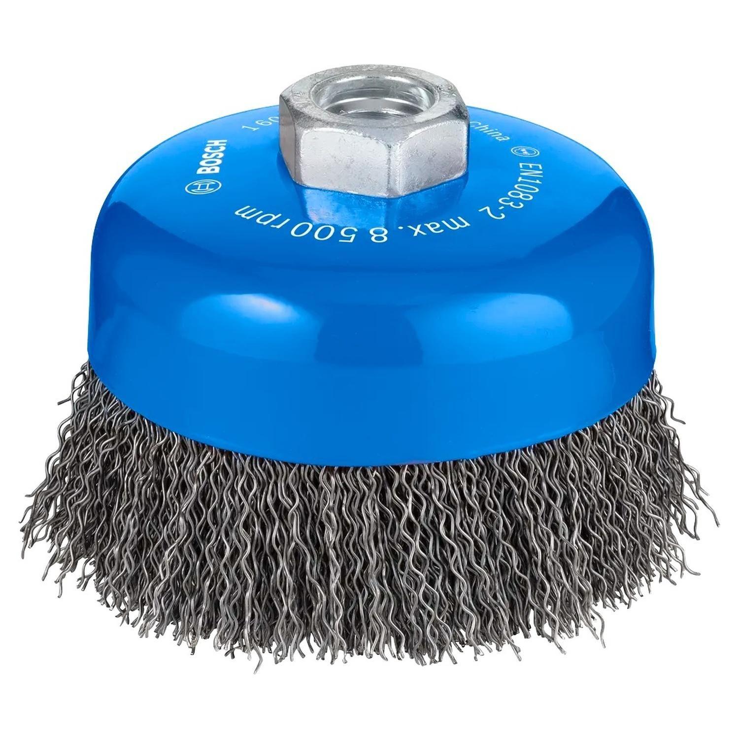 Grata Copa Acero Ondulado PRO 100mm (4'') / M14 - Bosch-2