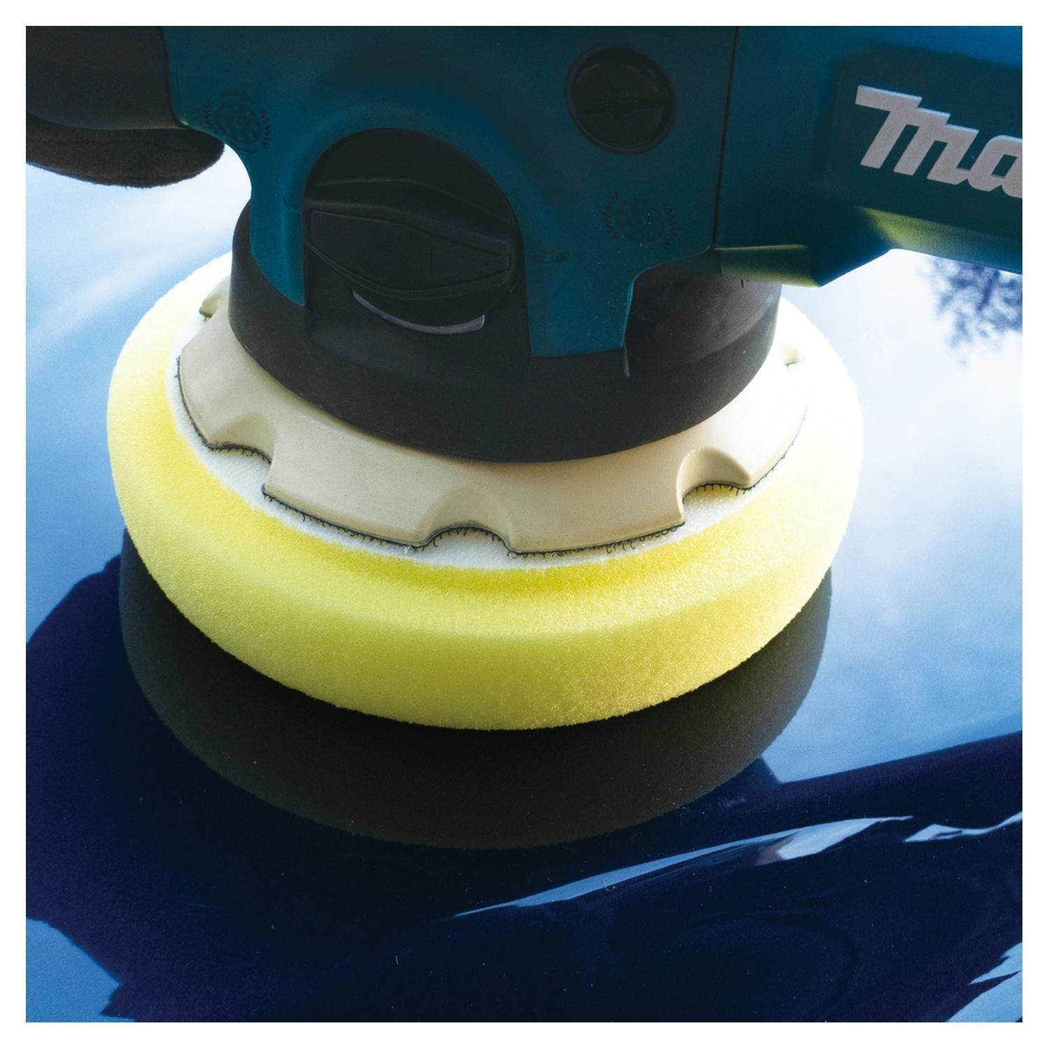 Disco Esponja De Pulido Duro 150mm (Amarillo) - Makita-3
