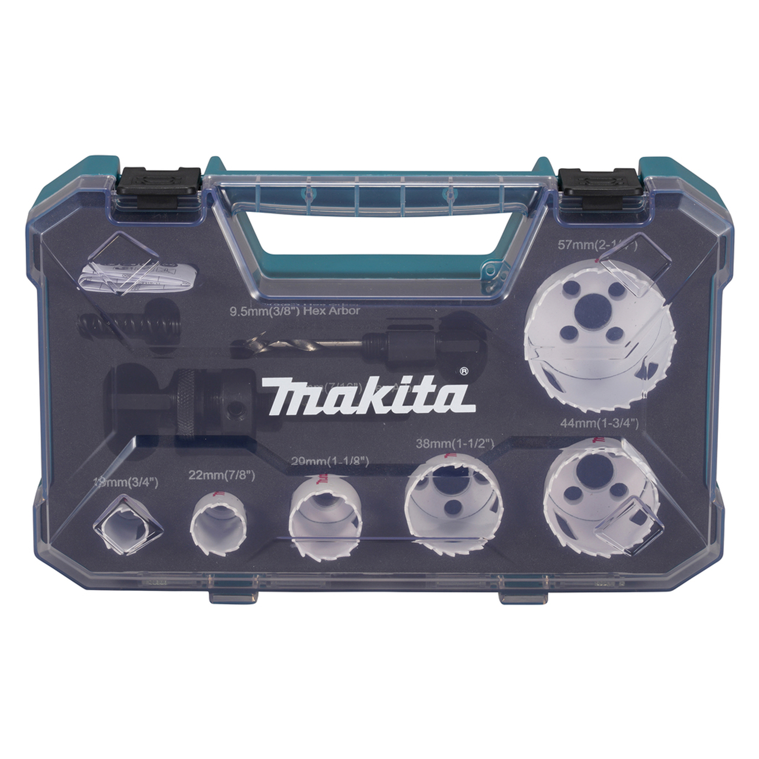 Set Sierras Copas BIM 19, 22, 29, 38, 44 y 57mm (Plomeria) 6 Pzas. - Makita-3