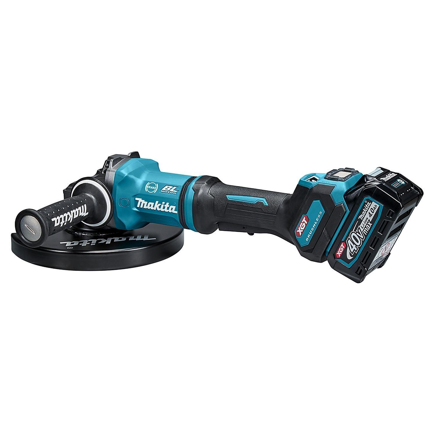 Kit Makita XGT 40V Esmeril 9'' + Llave Impacto 350Nm + 2 Bat-4
