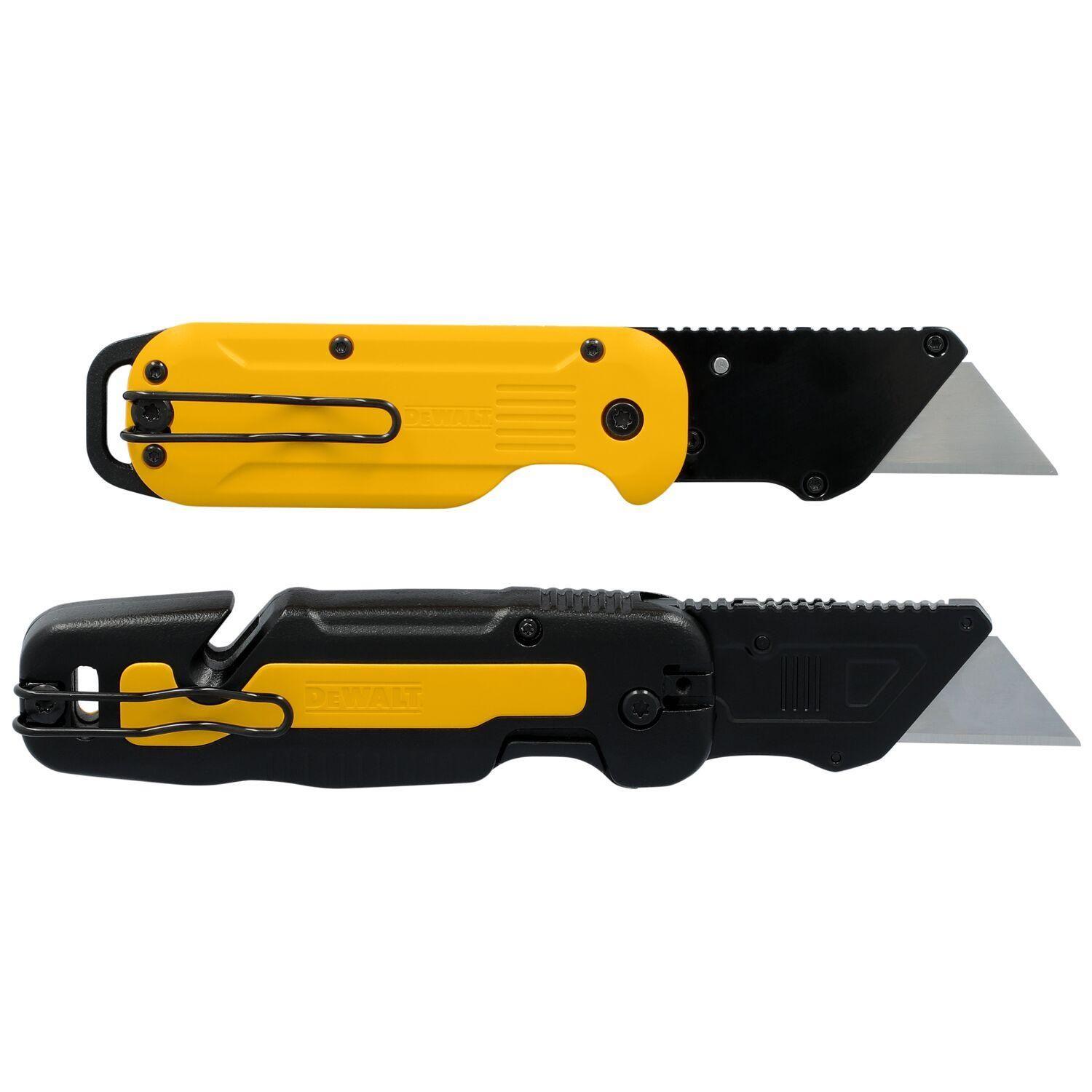 Pack 2 Cuchillos Cartonero Plegables DeWALT DWHT10995-1