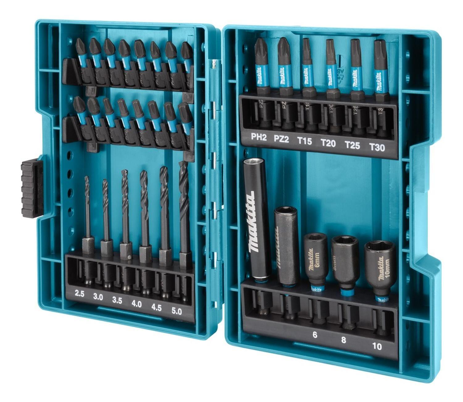 Set Puntas 33 Piezas Impact Black Makita B-66896-3