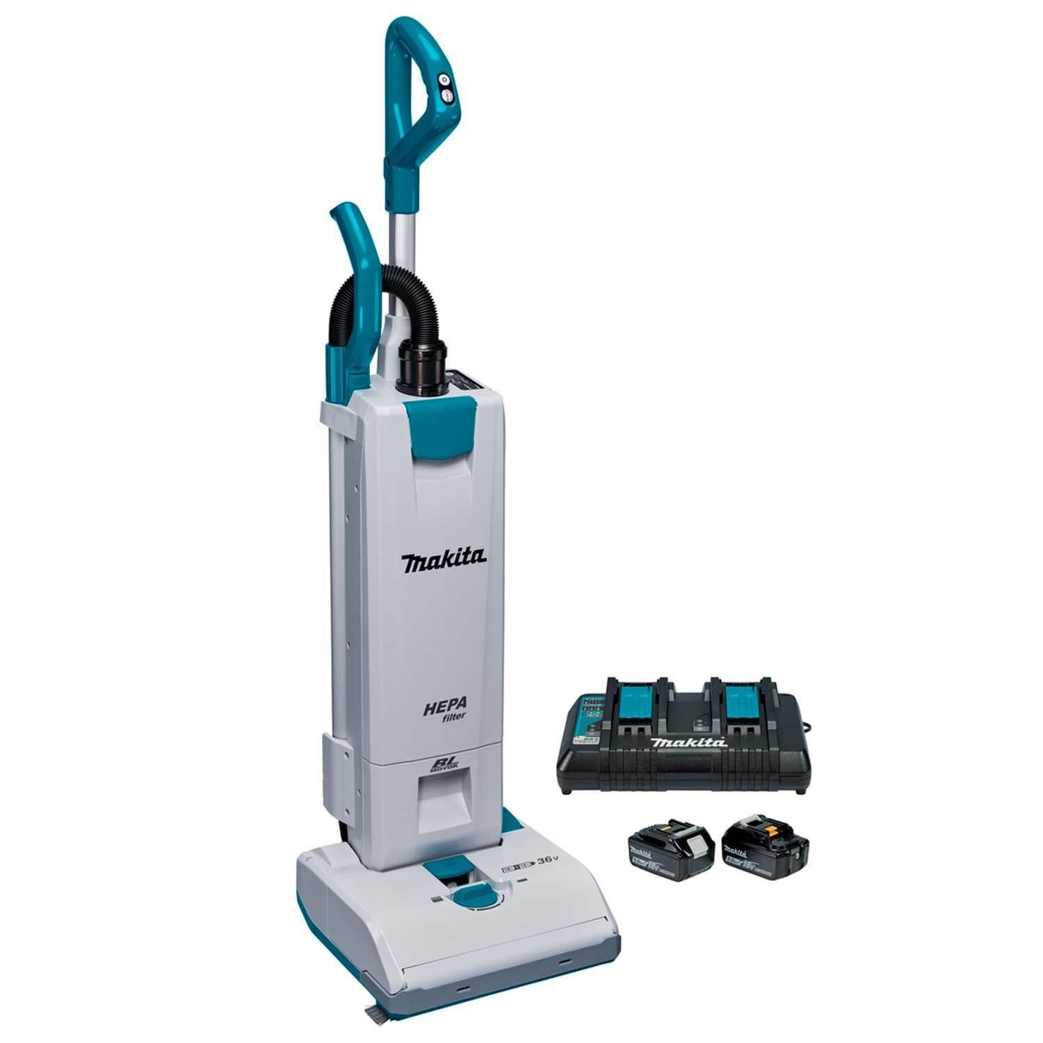 Aspiradora Vertical Inalámbrica 36V Filtro HEPA - Makita-0