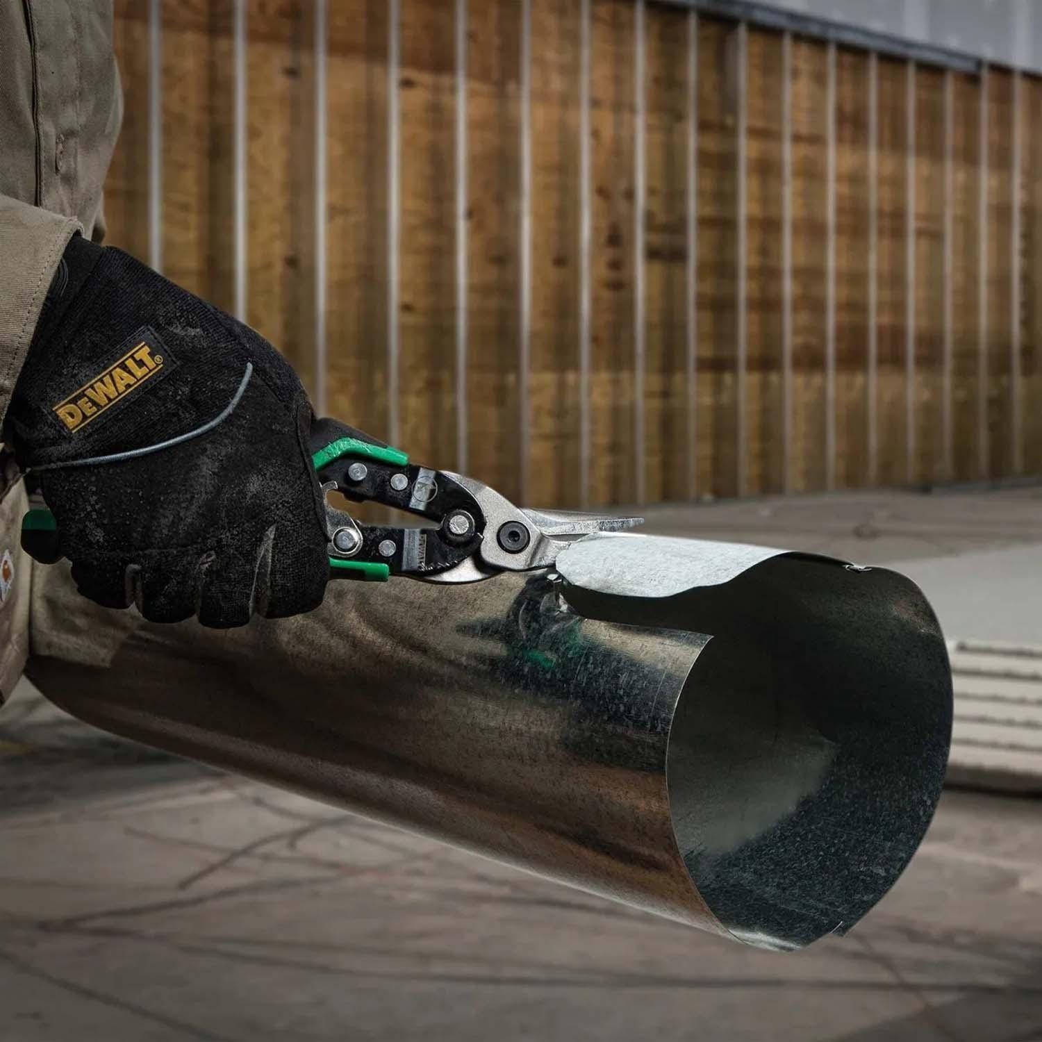 Tijera Cortalata Aviación DeWalt Corte Derecho Ergo 250 mm-4
