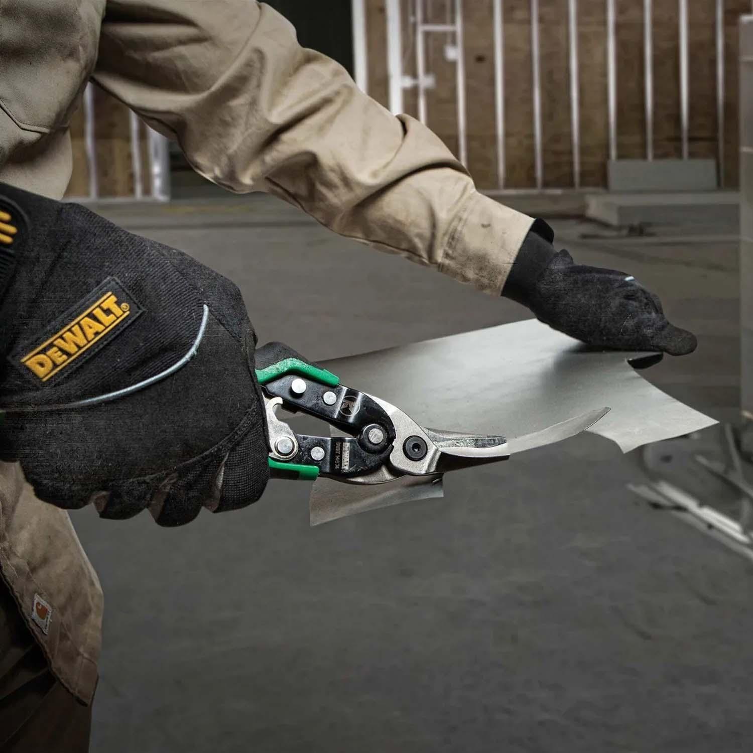 Tijera Cortalata Aviación DeWalt Corte Derecho Ergo 250 mm-5